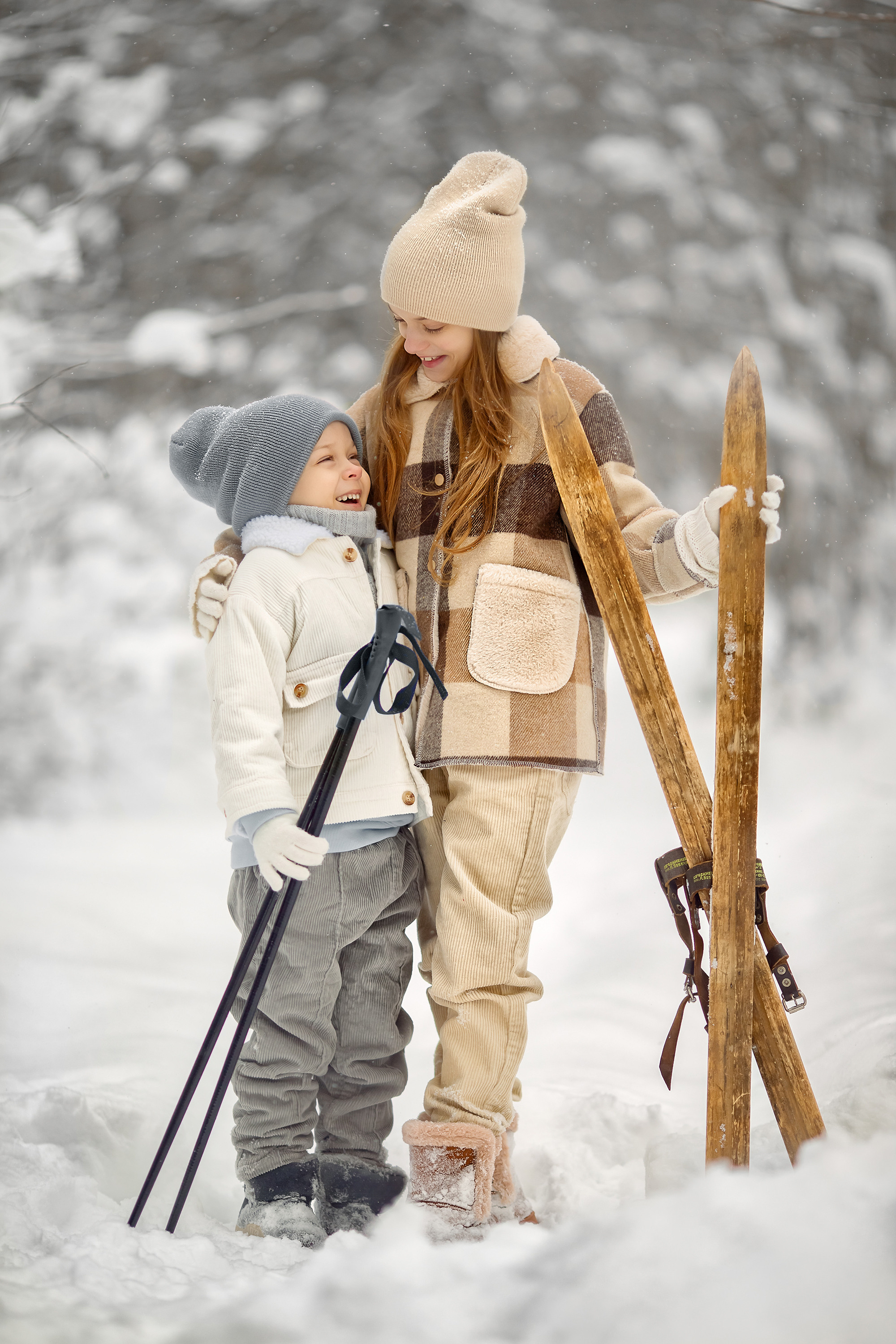 Зимняя история. Детский и семейный фотограф в Санкт-Петербурге Ольга Стырова
