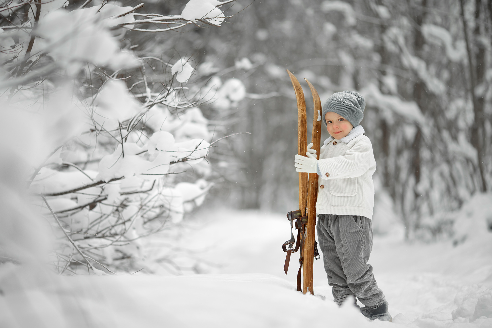 Зимняя история. Детский и семейный фотограф в Санкт-Петербурге Ольга Стырова