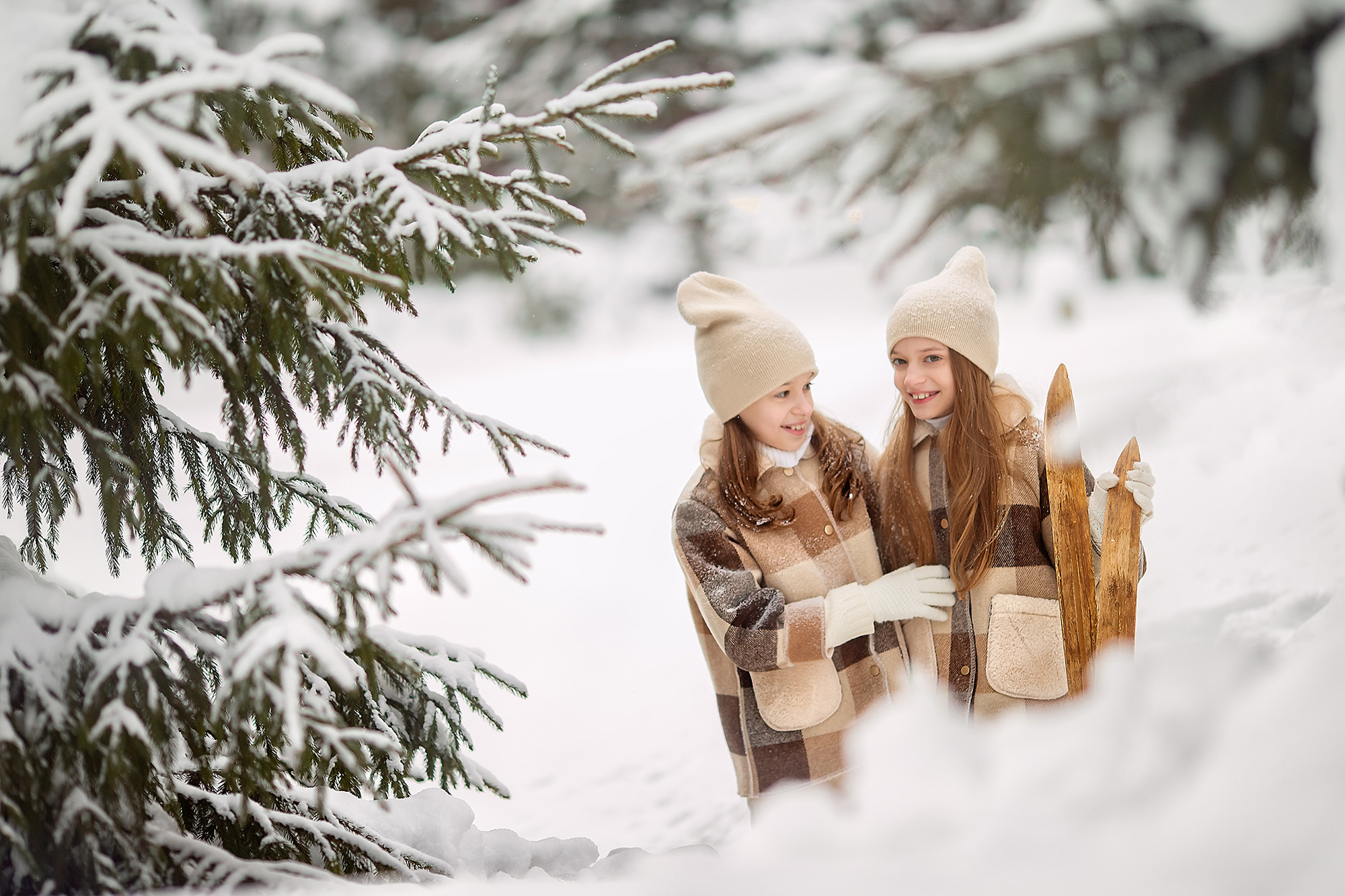 Зимняя история. Детский и семейный фотограф в Санкт-Петербурге Ольга Стырова