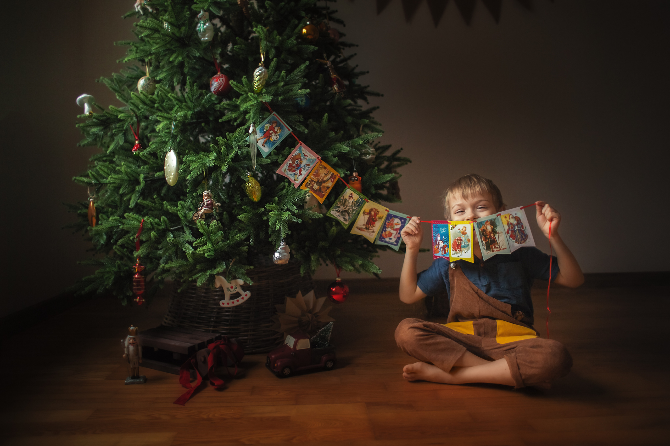 Домашний Новый год. Детский и семейный фотограф в Санкт-Петербурге Ольга Стырова