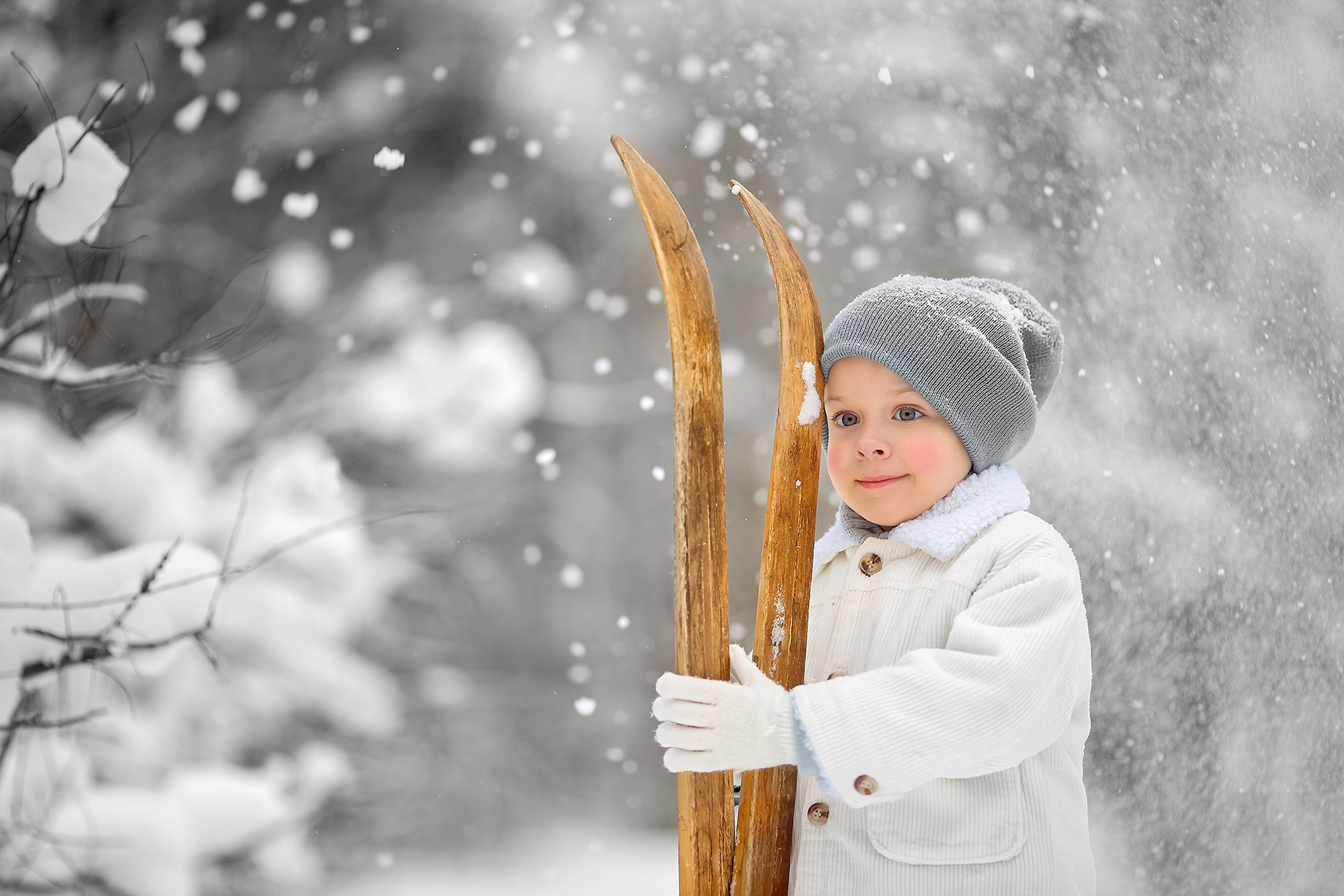 Зимняя история. Детский и семейный фотограф в Санкт-Петербурге Ольга Стырова