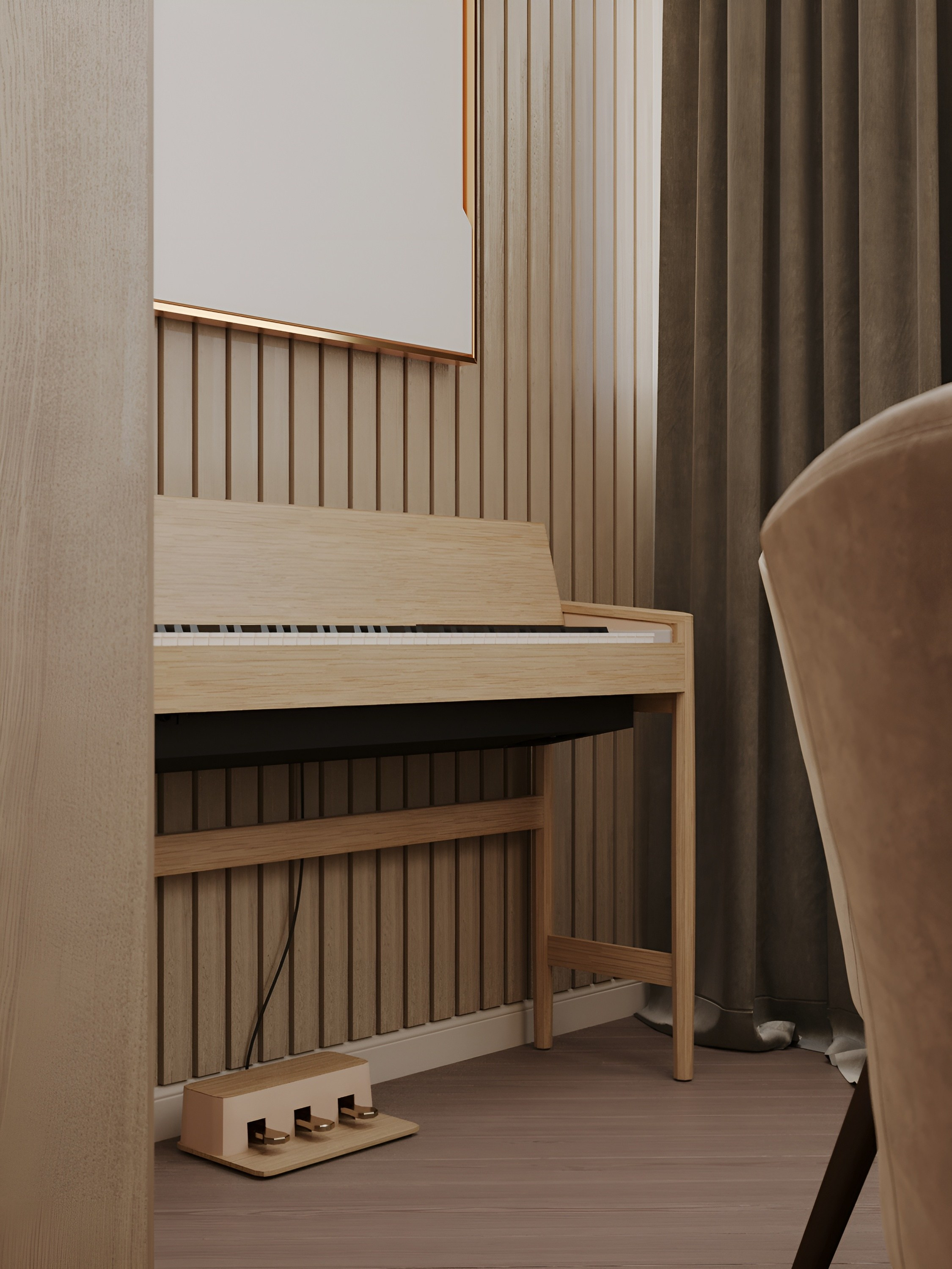 Кухня-гостиная. 3D Визуализация интерьеров жилых и коммерческих помещений