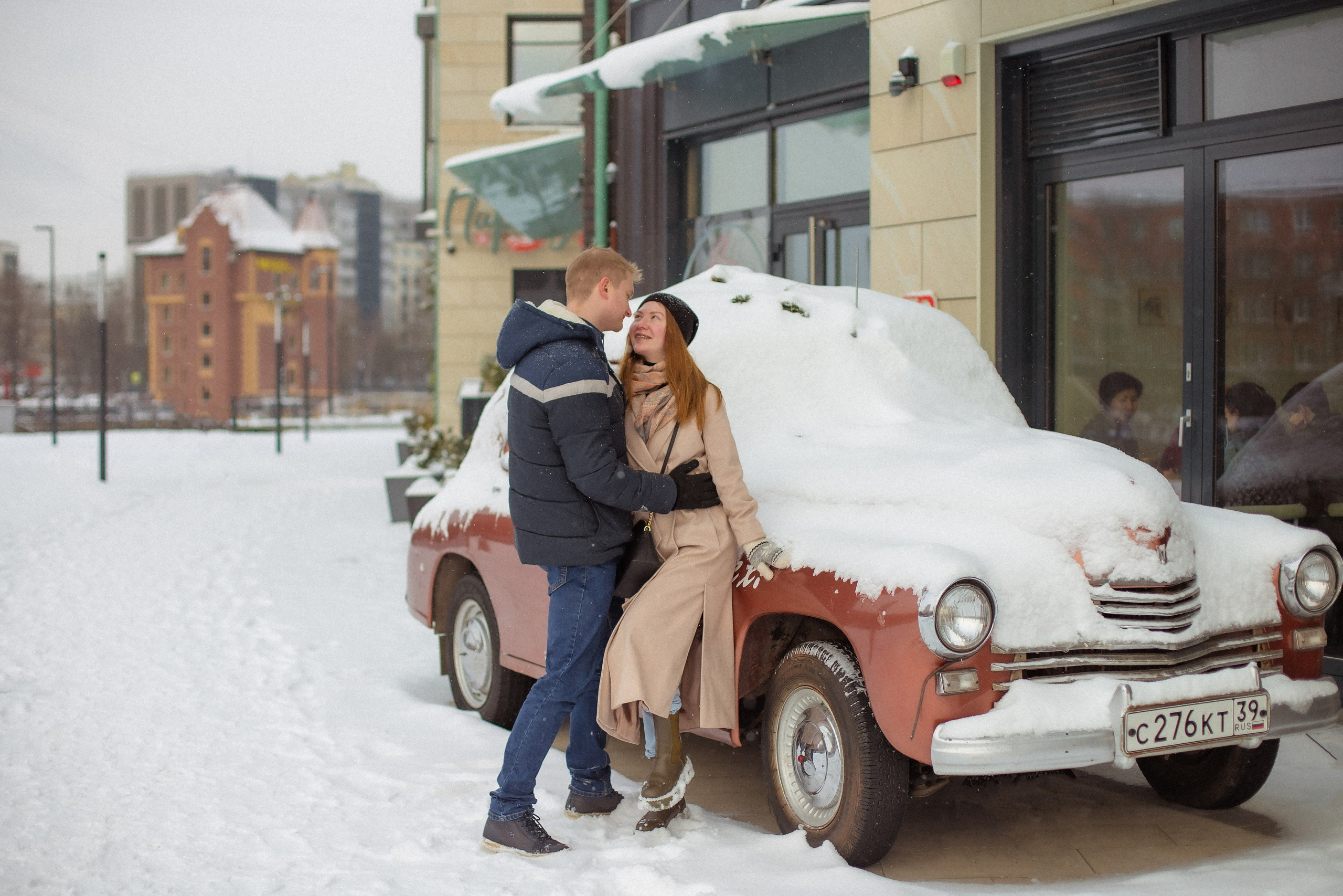 Влад и Саша. Зима. Фотограф в Калининграде Решетникова Алина