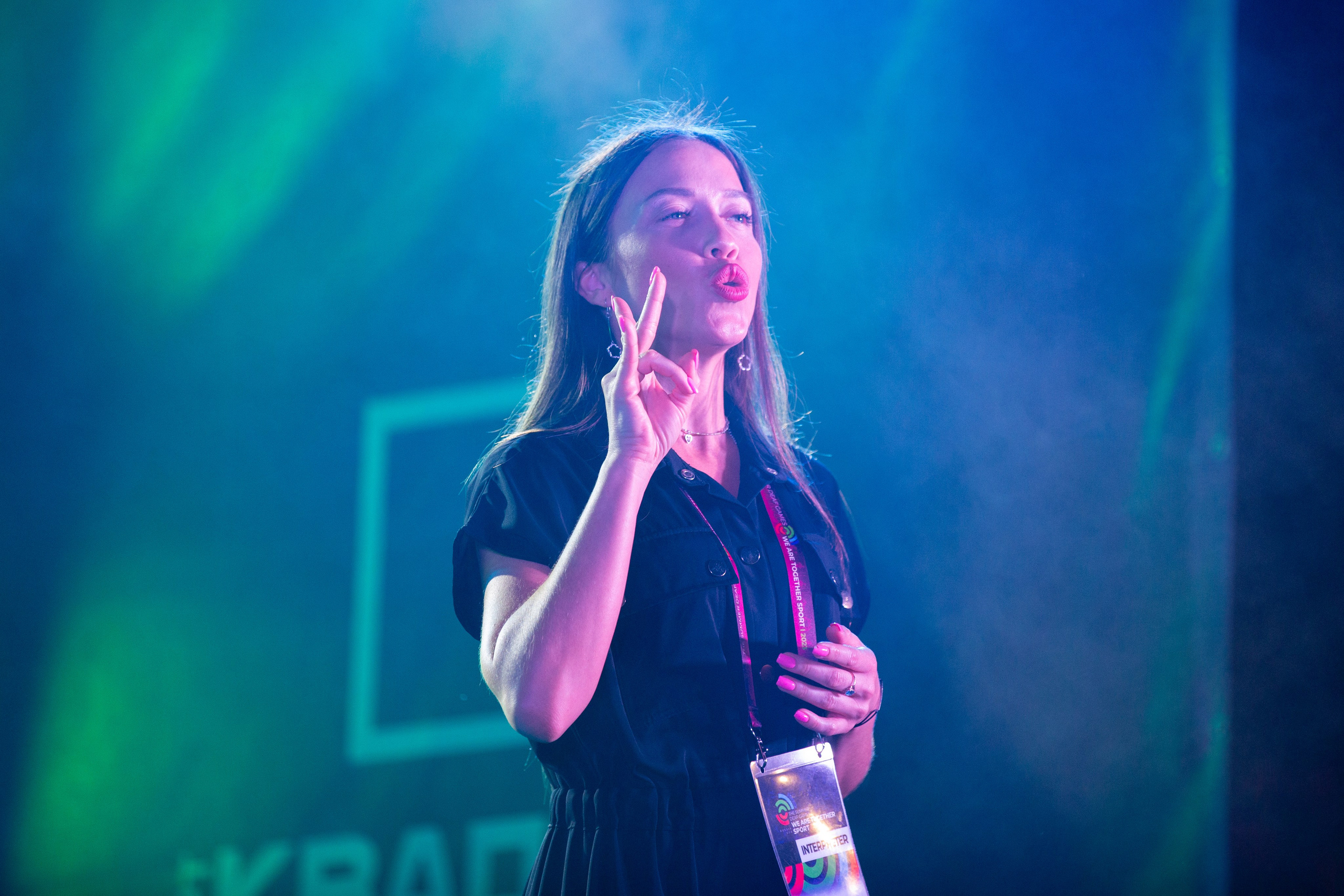 Фотосессия: Всемирные спортивные игры глухонемых,  церемония закрытия