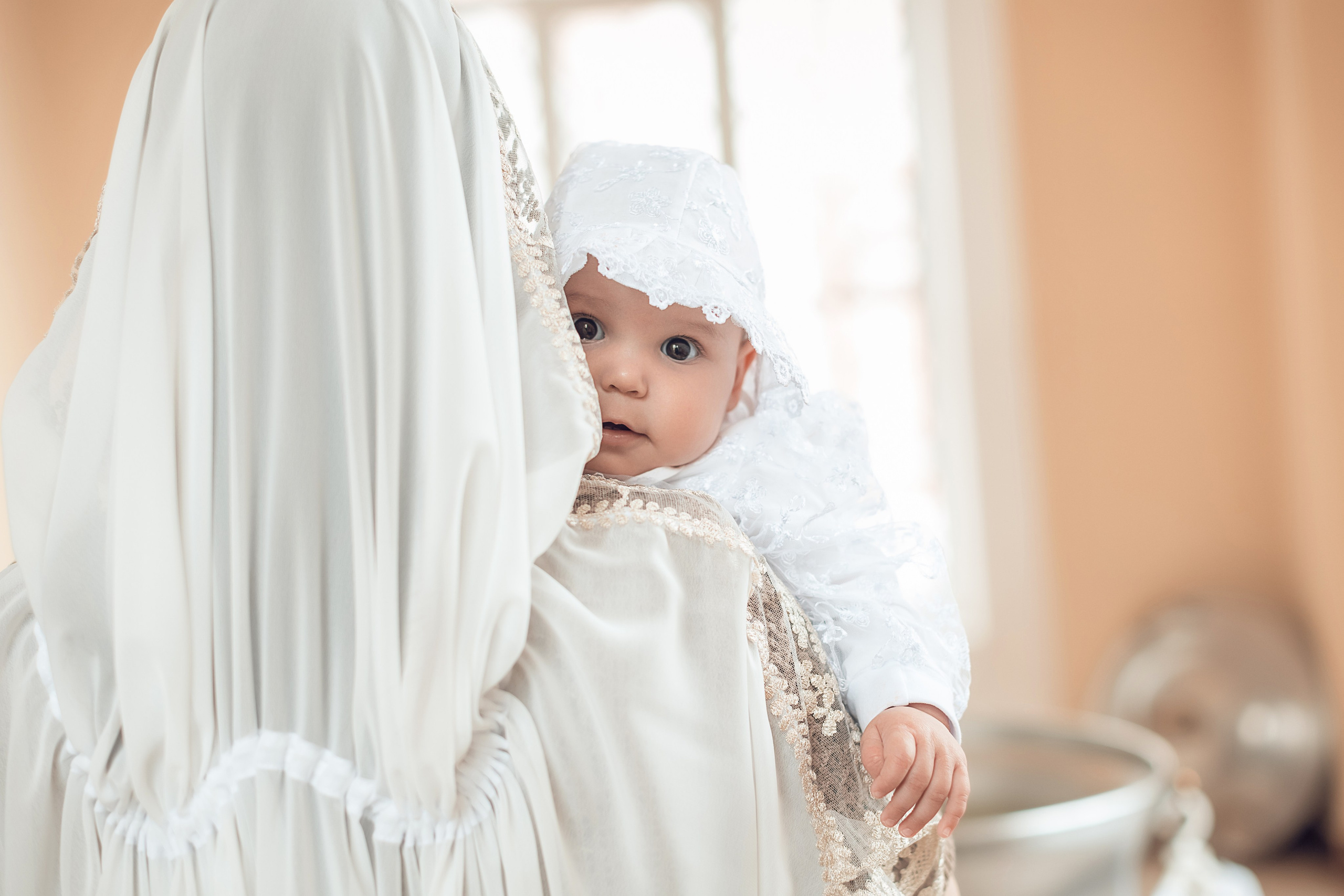 Таинство Крещения Марии в соборе Покрова Божьей Матери. Главная