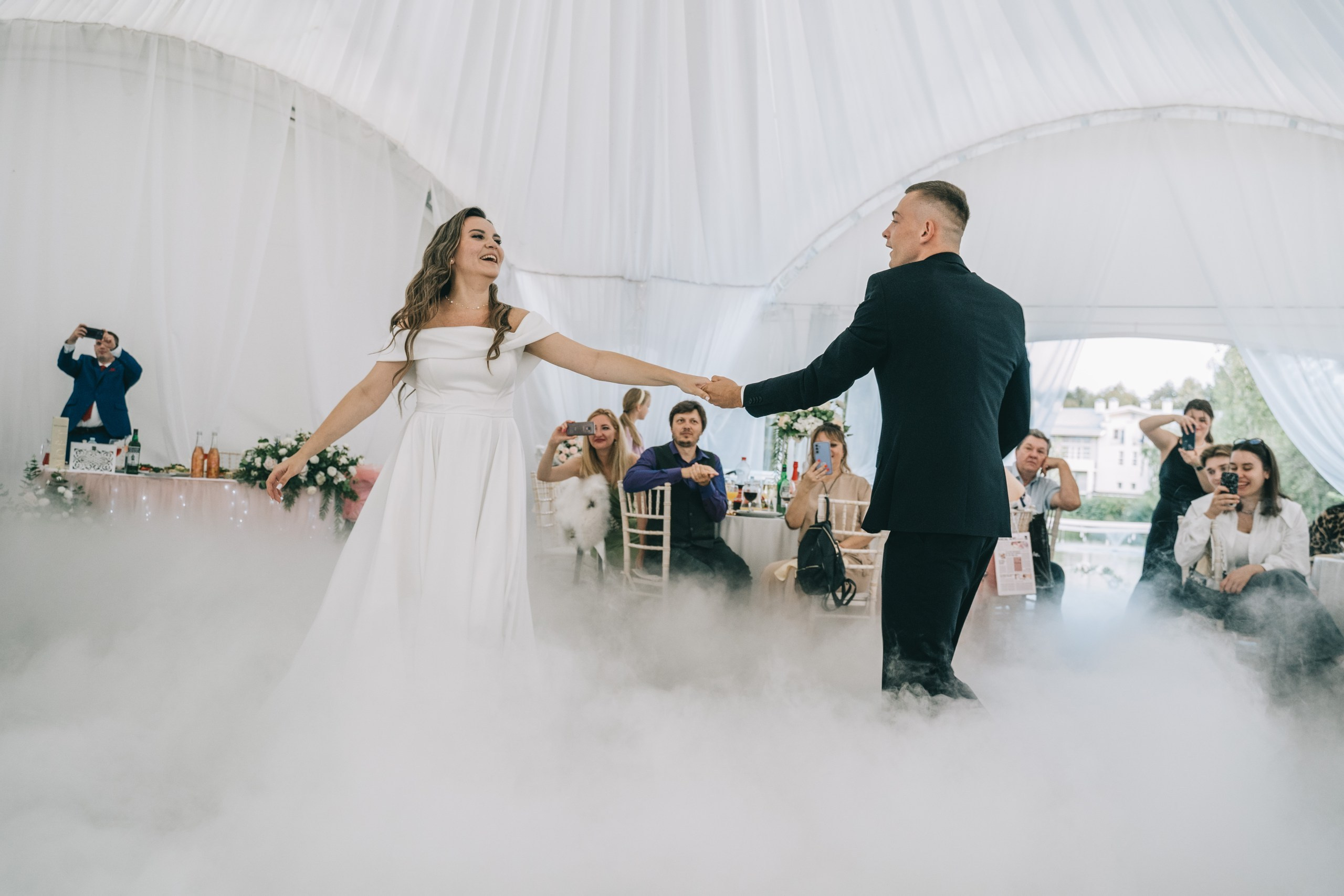 Свадебный банкет в Дмитрове. Свадебный фотограф в Дмитрове