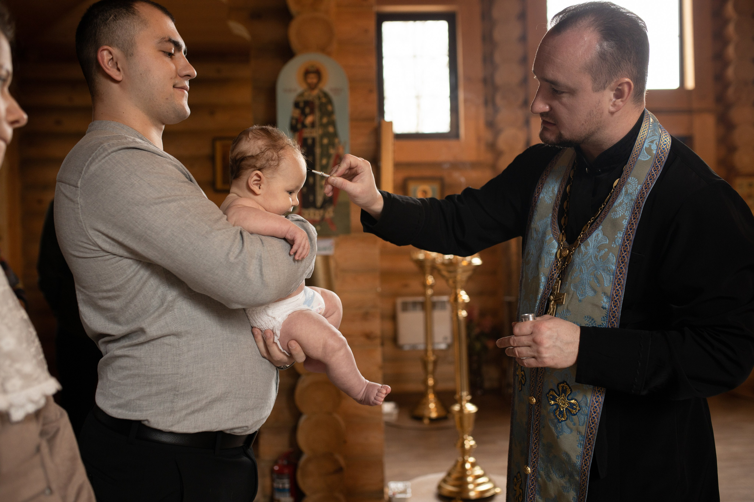 Таинство крещения Марка. Фотограф в Железнодорожном и Балашихе