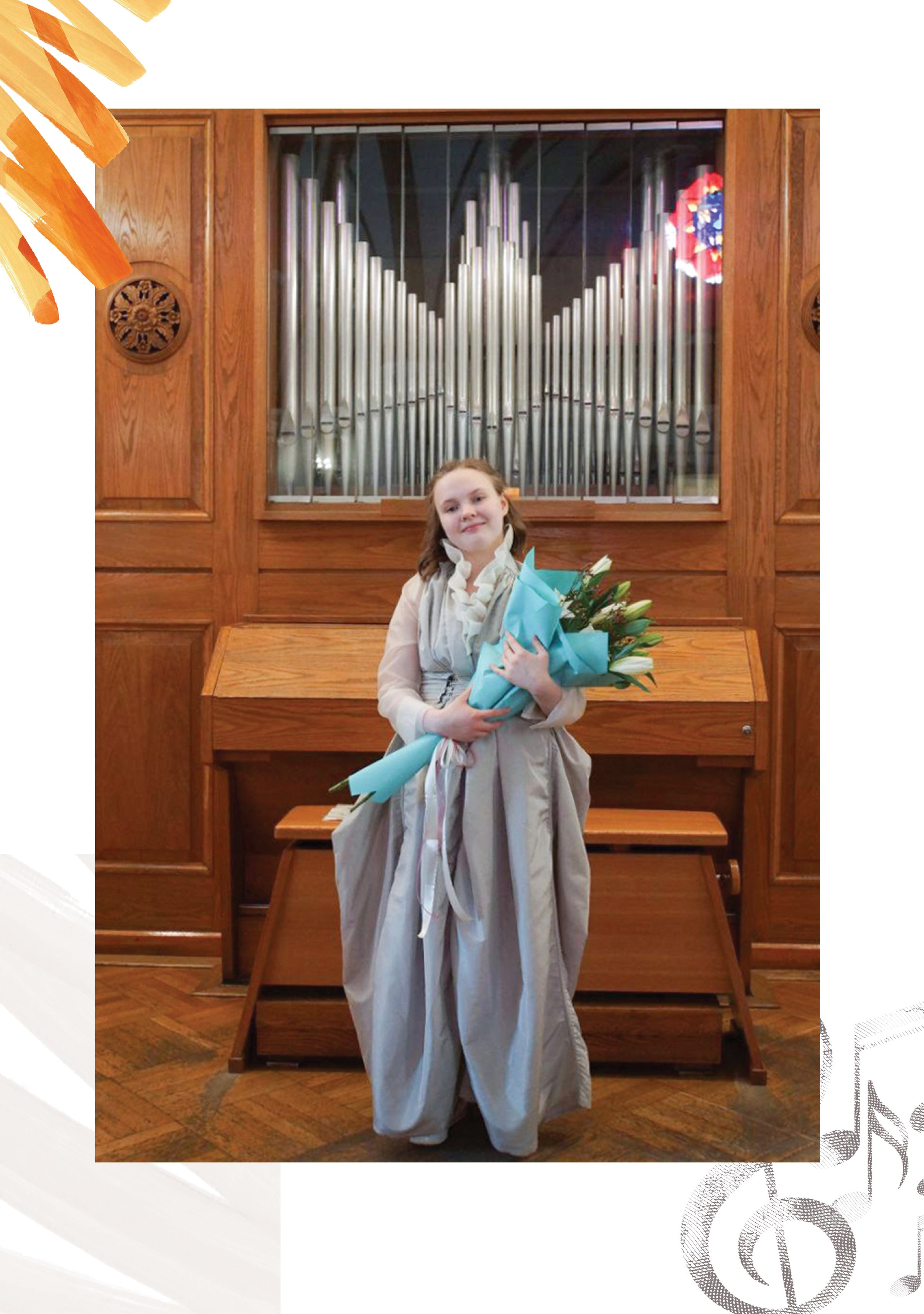 Александра, фортепиано (большой, индивидуальный альбом). Фабрика выпускных альбомов