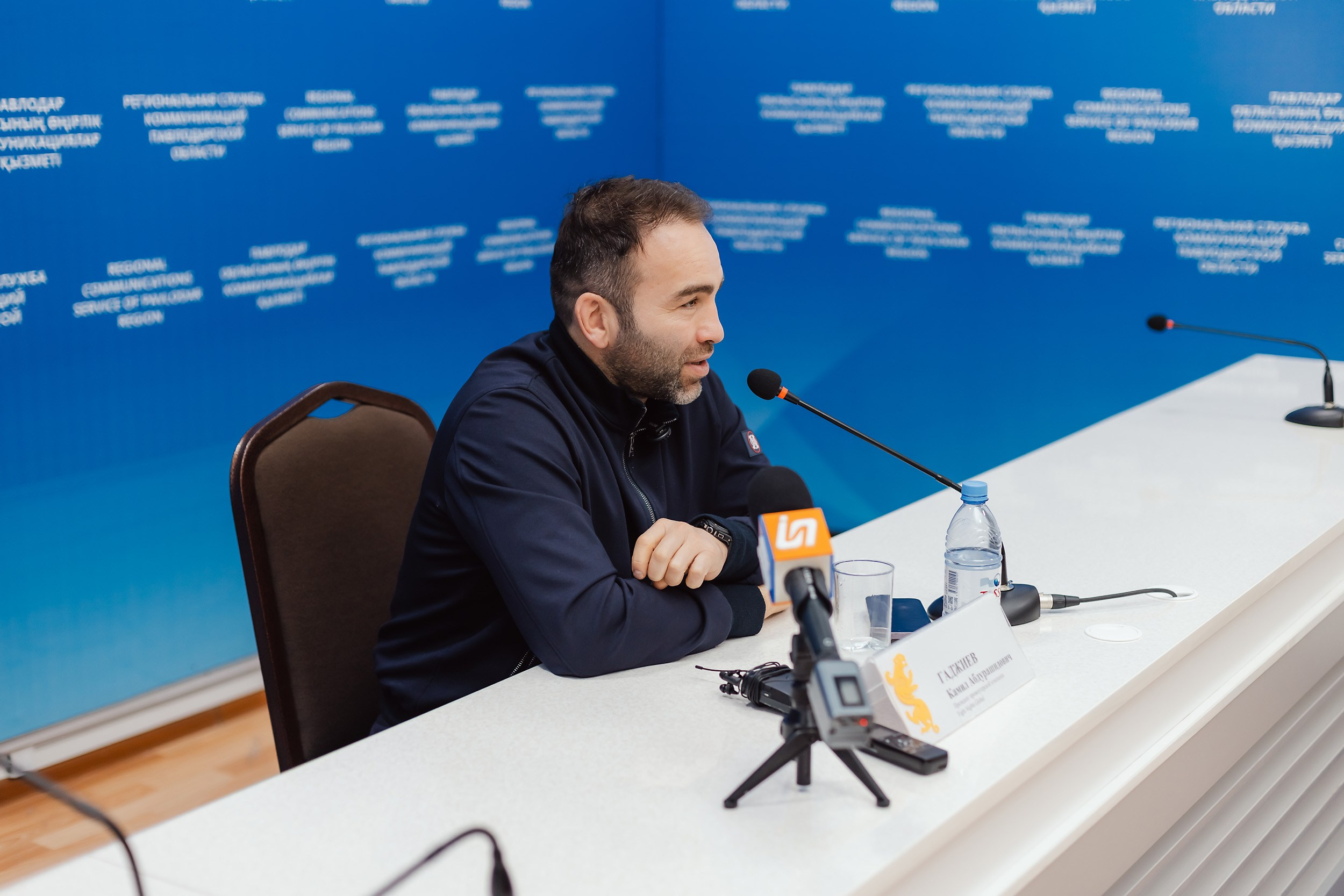 Пресс-конференция Камиля Гаджиева. Кипятком Павлодар