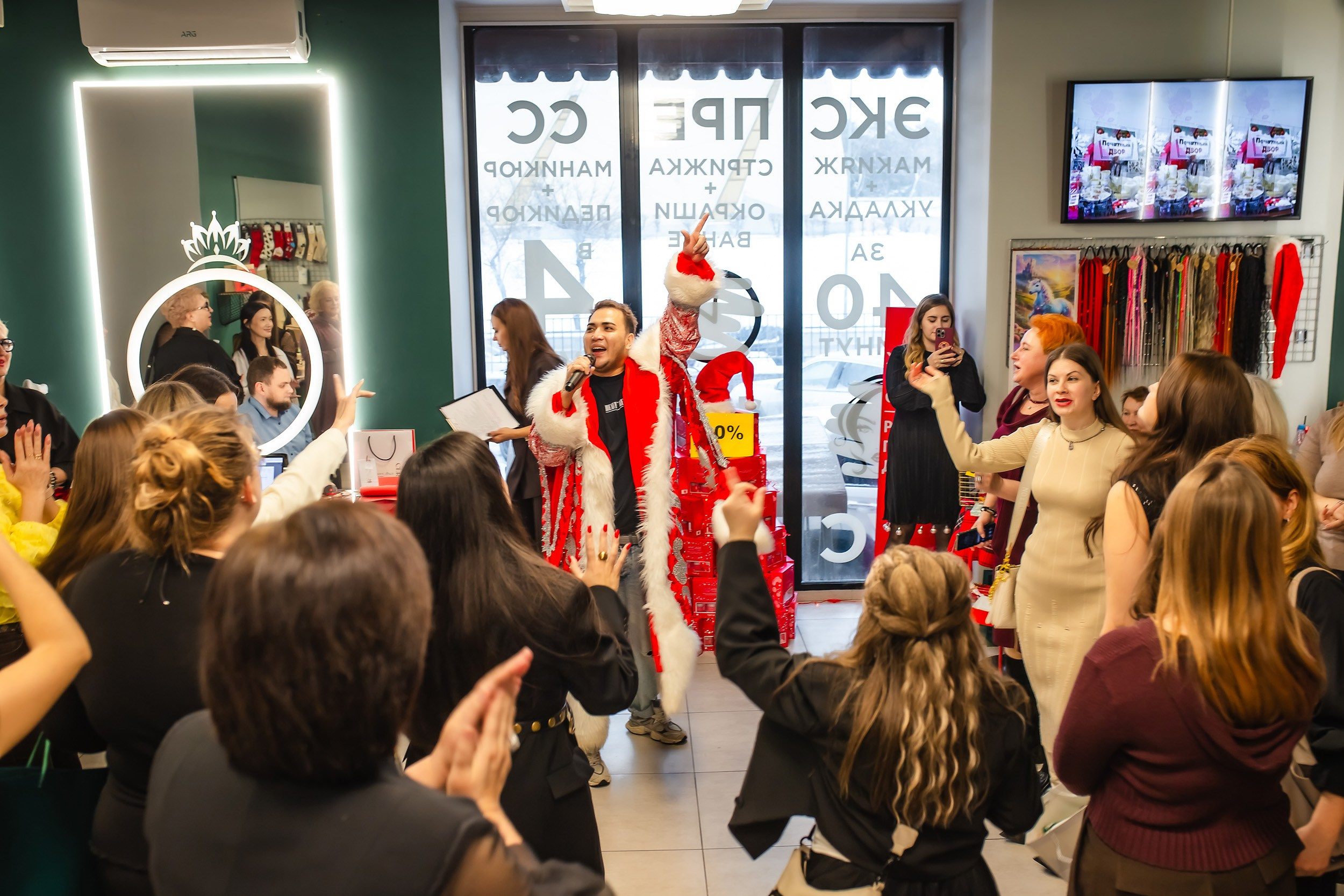 Новогодний Арбат в Красоте. Кипятком Павлодар