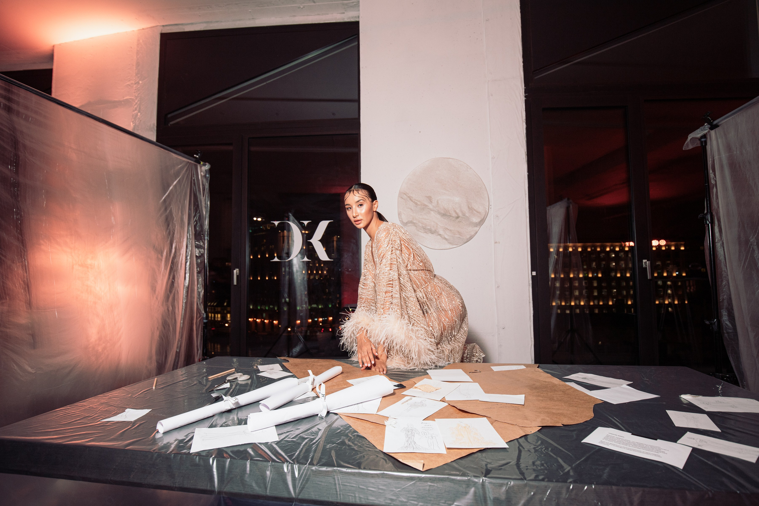 Fashion show Кати Дорогиной (Backstage). Репортажный и fashion фотограф в Москве Сергей Бардин