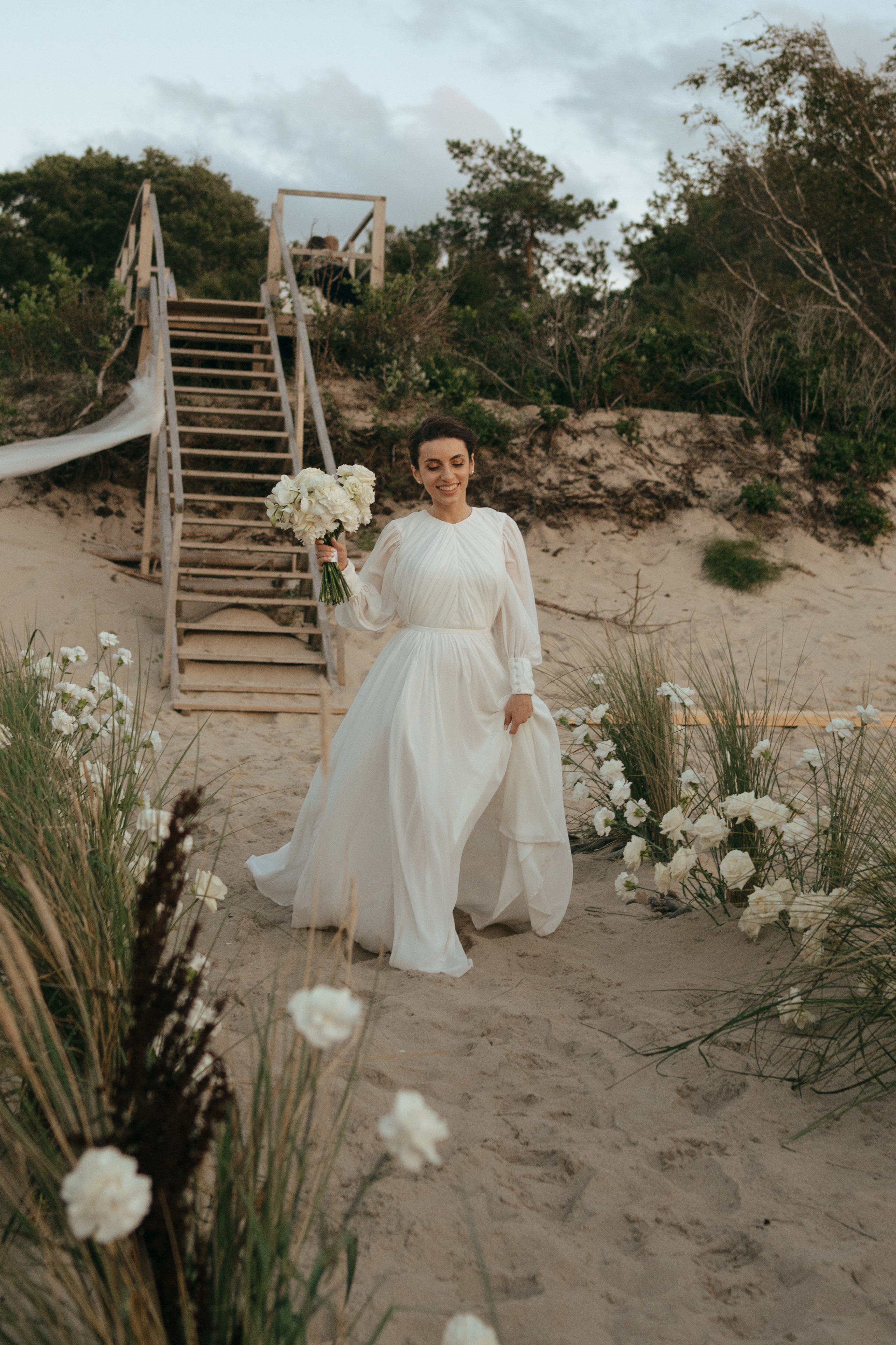 Алима & Никита. Куршская коса. Оформление свадеб, декор свадеб Вера Маркова, Москва