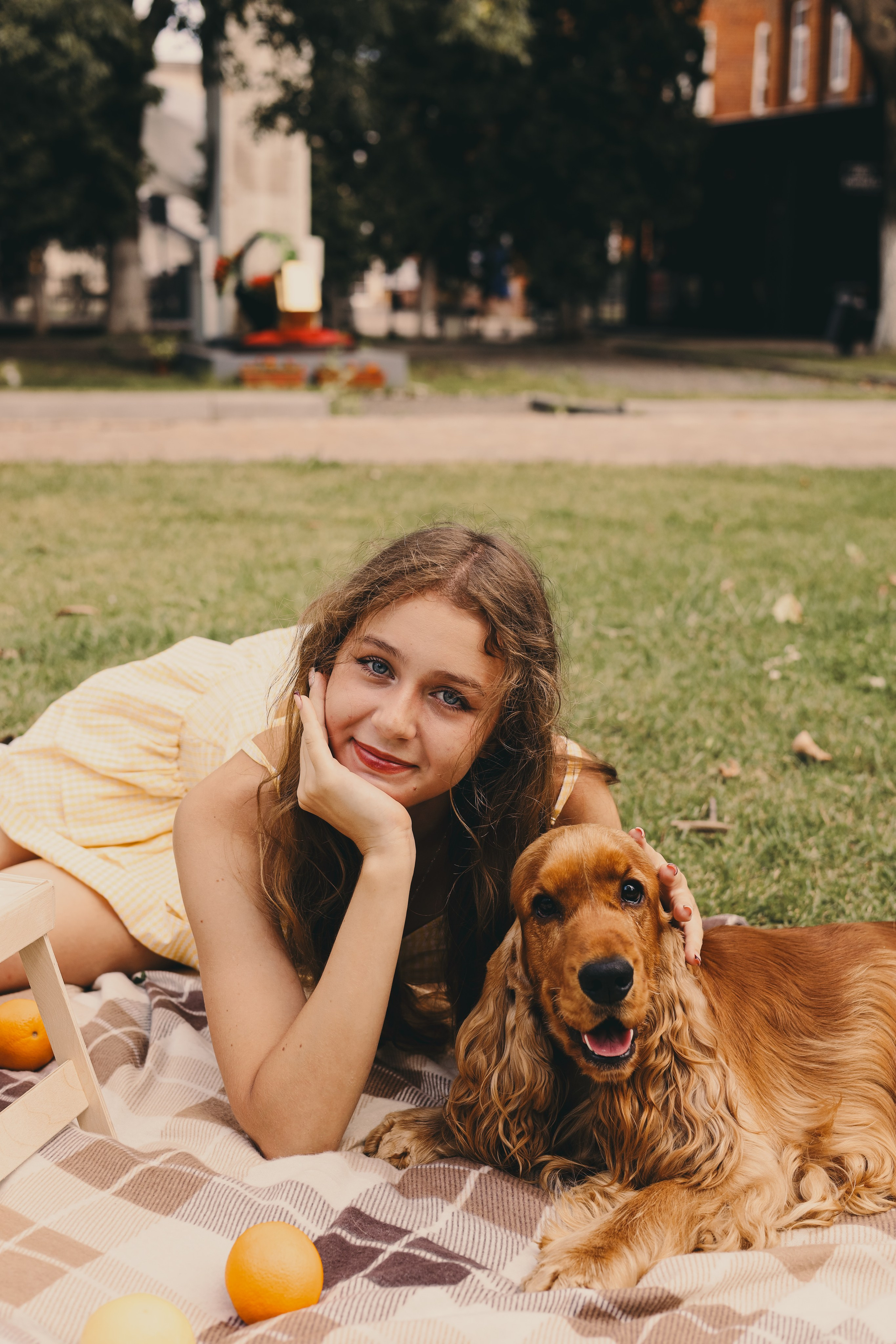 Фотопроект «Пикник со спаниелем». Фотограф Мария Лаенко