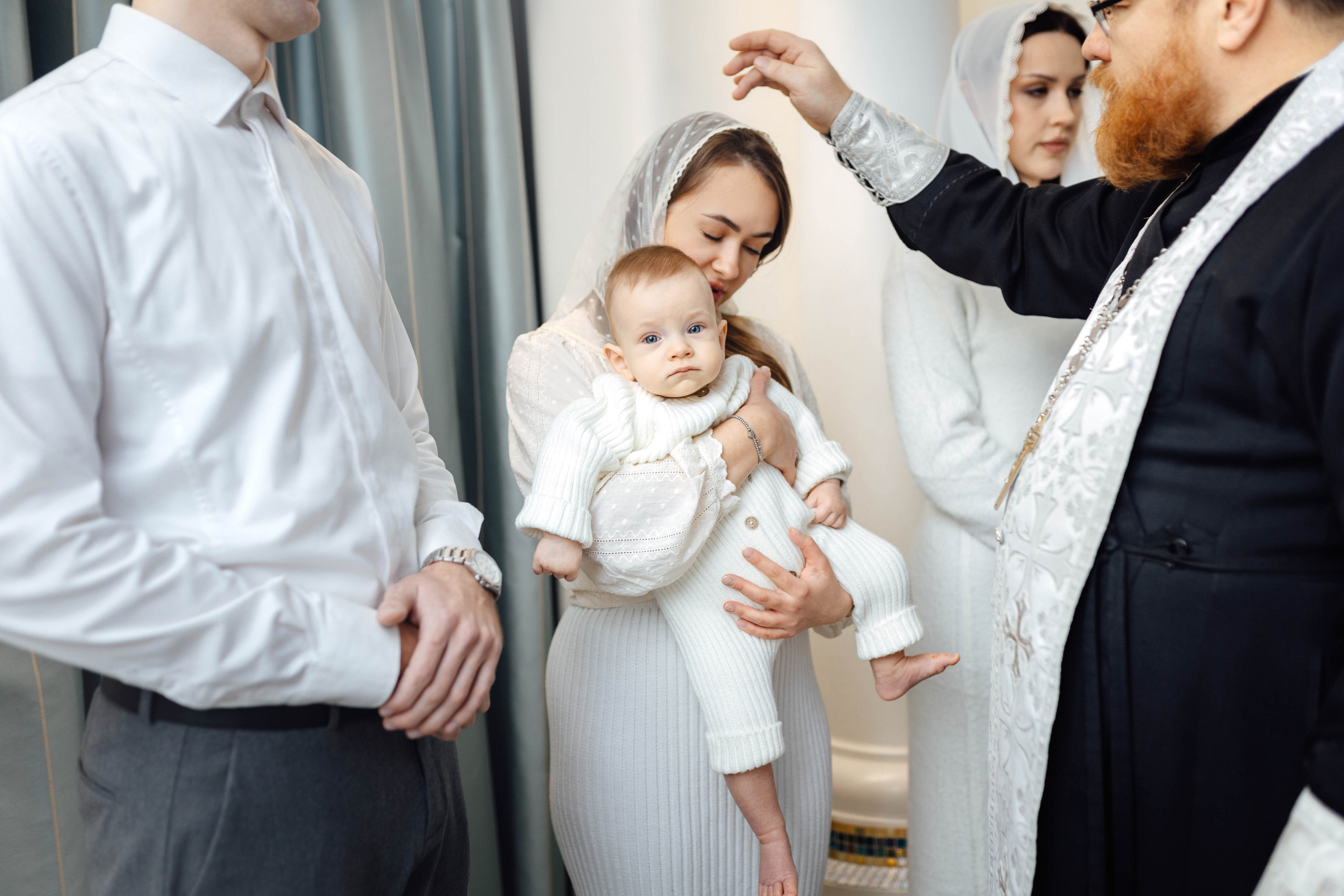 Крещение Демида, храм Святой Троицы, декабрь 2025