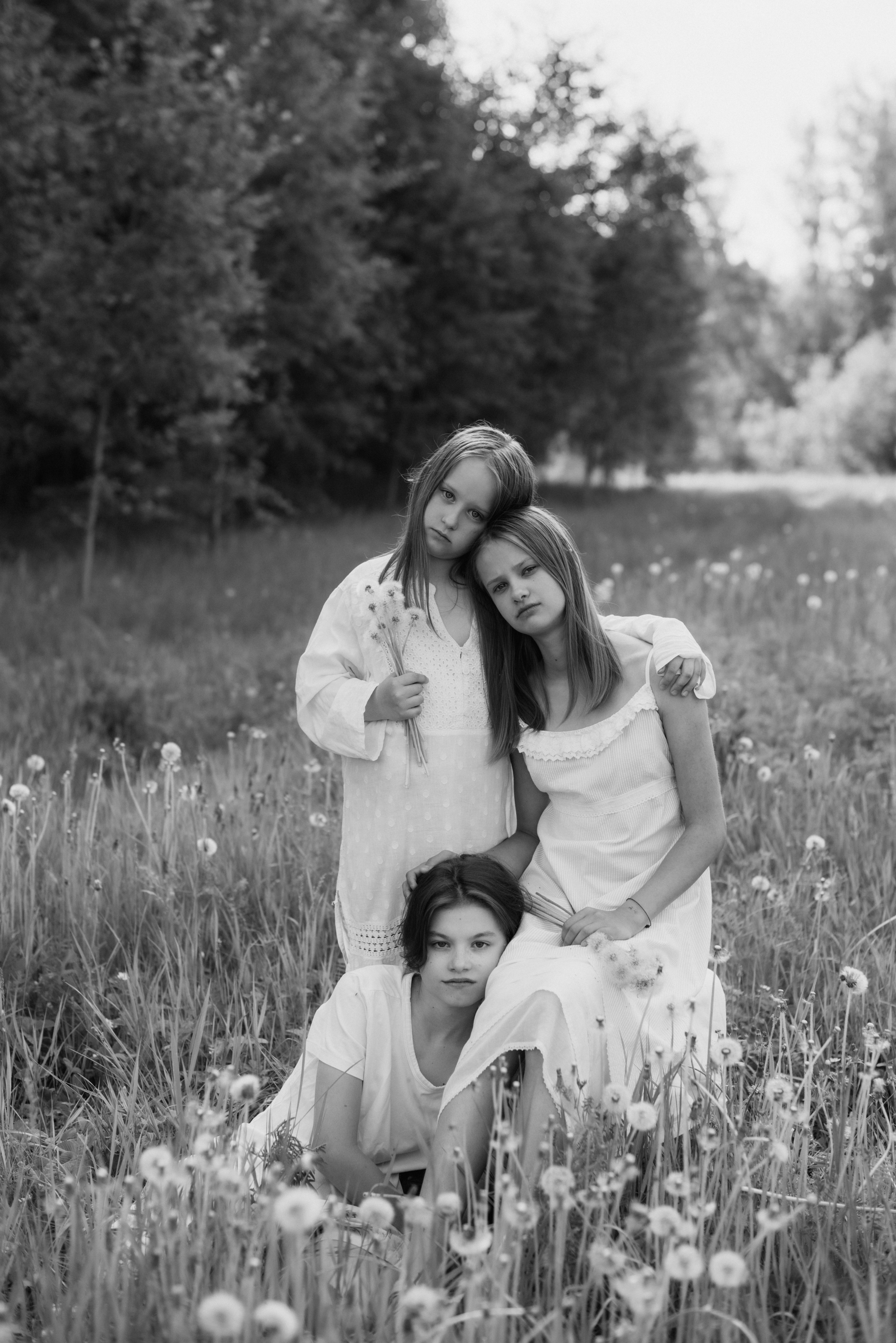 Анна, Ольга и Матвей. Портретный фотограф из Омска Инна Пономарева