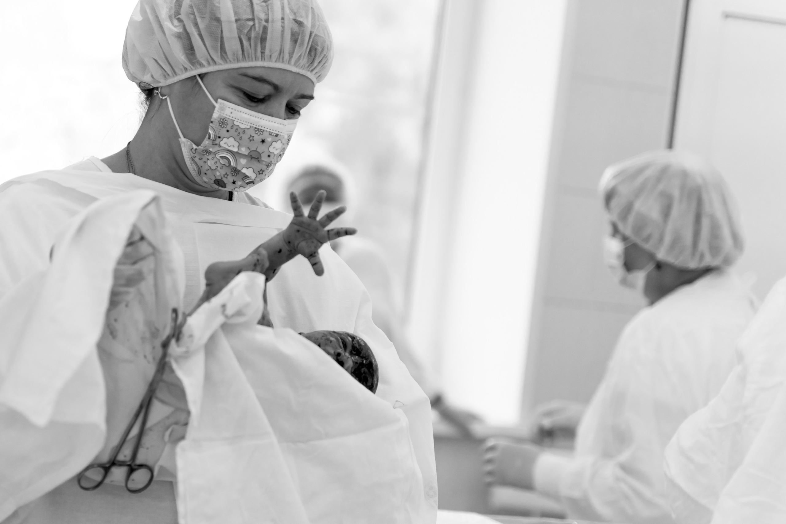 Съемка родов. Фотограф Ким Наталья в Красноярске