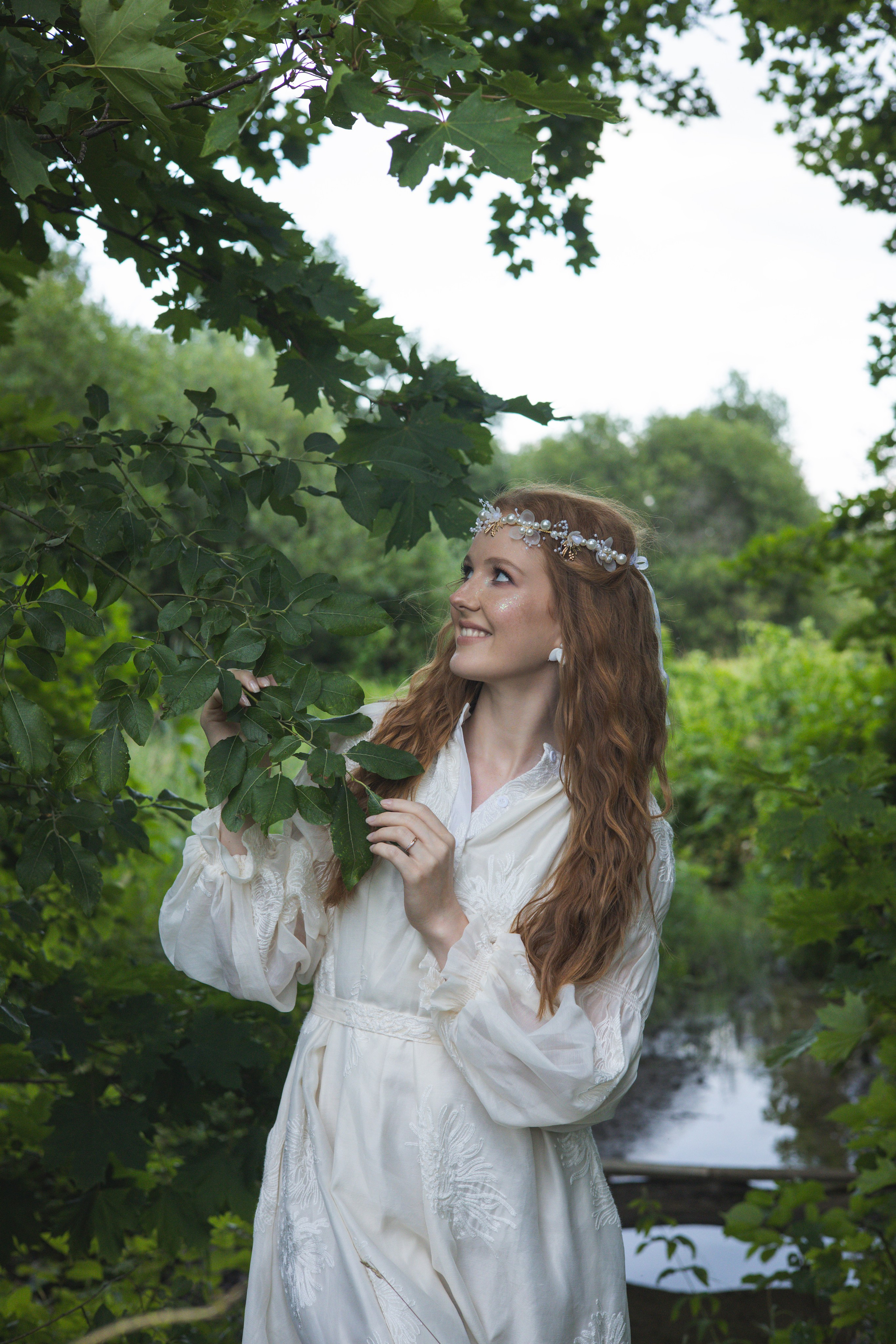 Съемка в цветущих садах. Фотограф в Санкт-Петербурге Вагнер Юлия