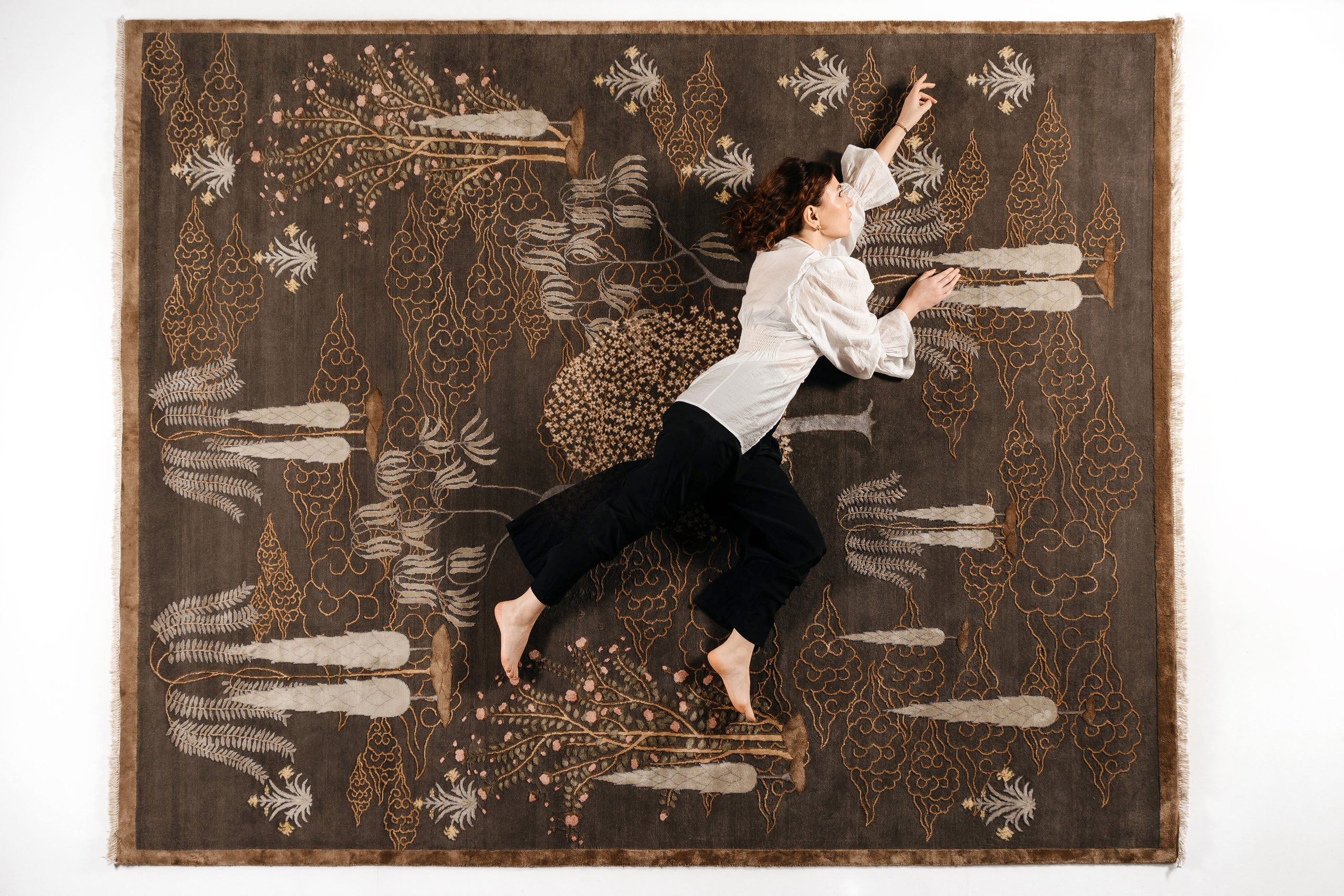 Имиджевая съёмка для бренда ковров