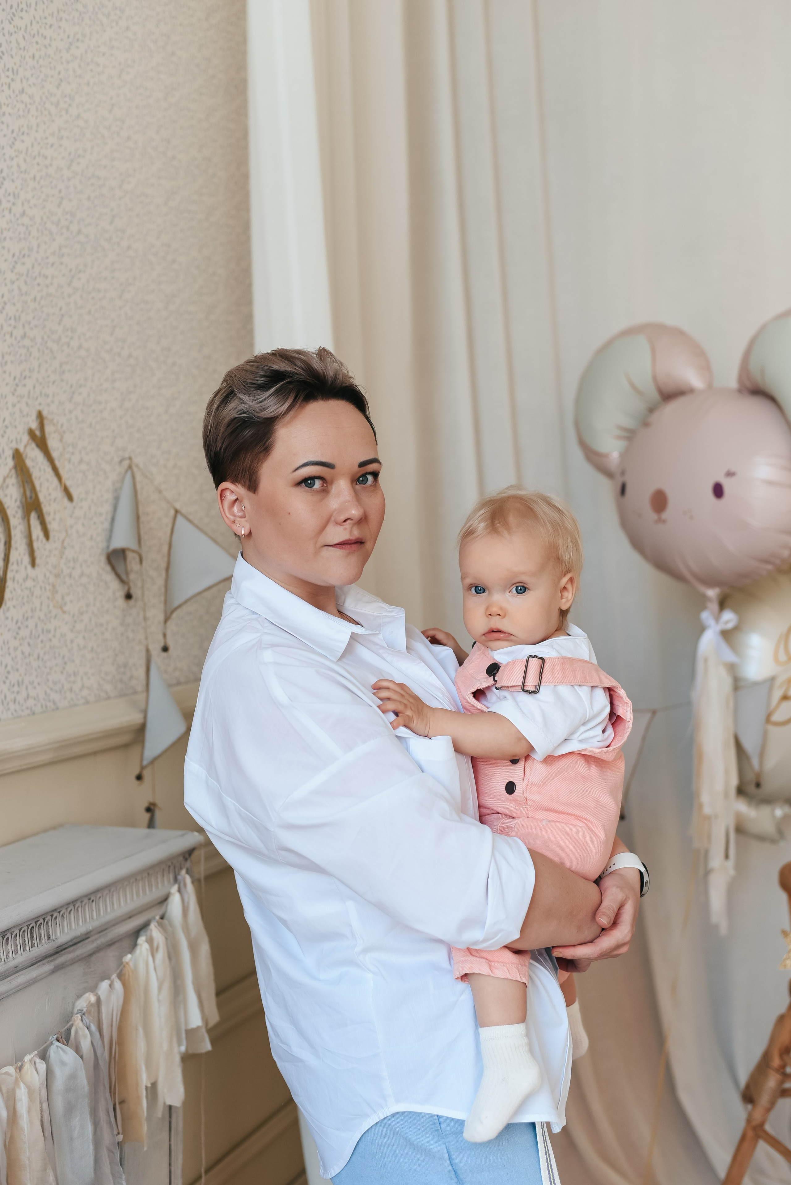 1 годик в фотостудии. Фотограф Анастасия Гурьянова в Тюмени и Ялуторовске