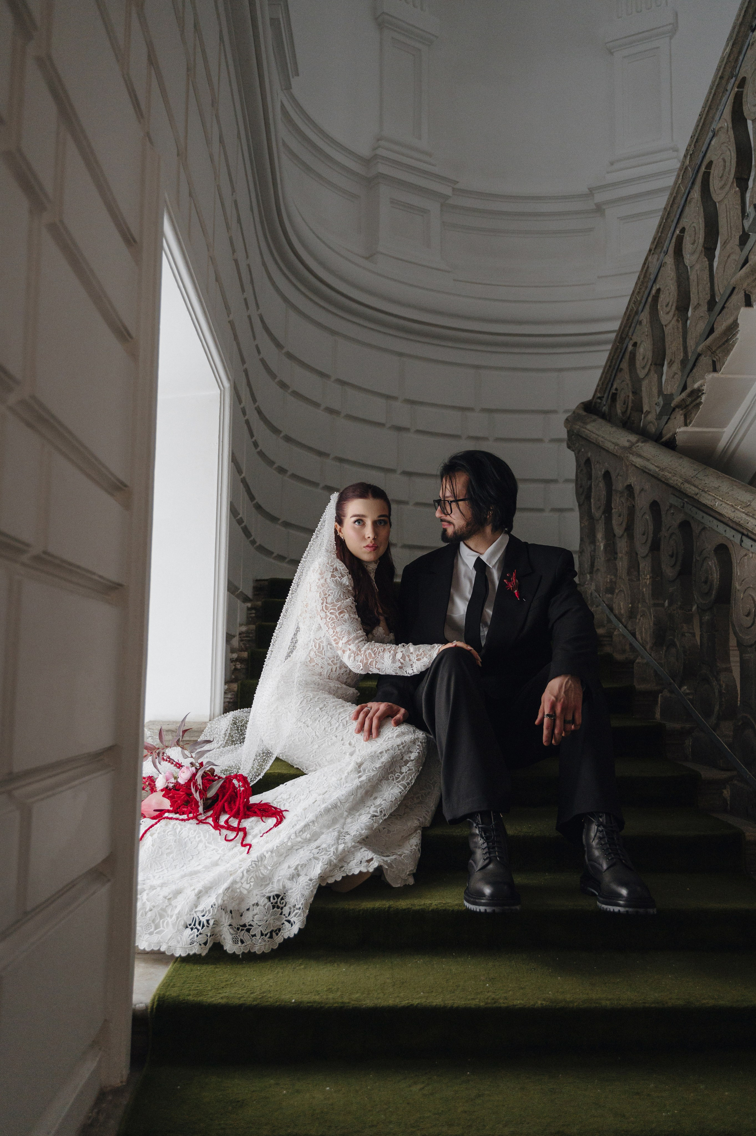 Денис и Анастасия. Метрополь и Особняк Спиридонова. Свадебный фотограф Москва и Санкт-Петербург. Анастасия Чудина