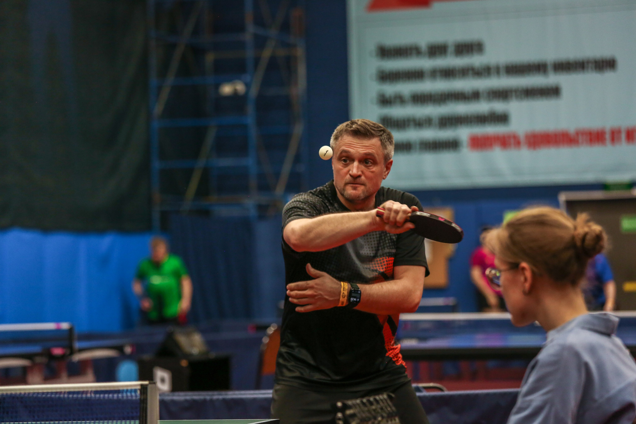 Соревнования по настольному теннису. Репортажный, семейный, свадебный, портретный фотограф