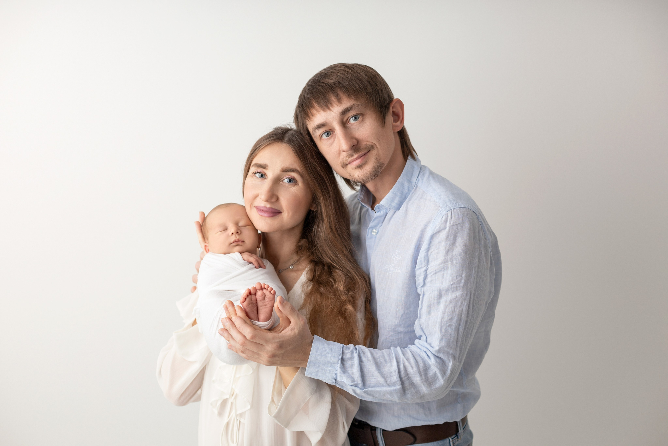 Альбина и сын, 7 дней. Фотограф новорожденных в Нижнем Новгороде Надежда Кадылкина