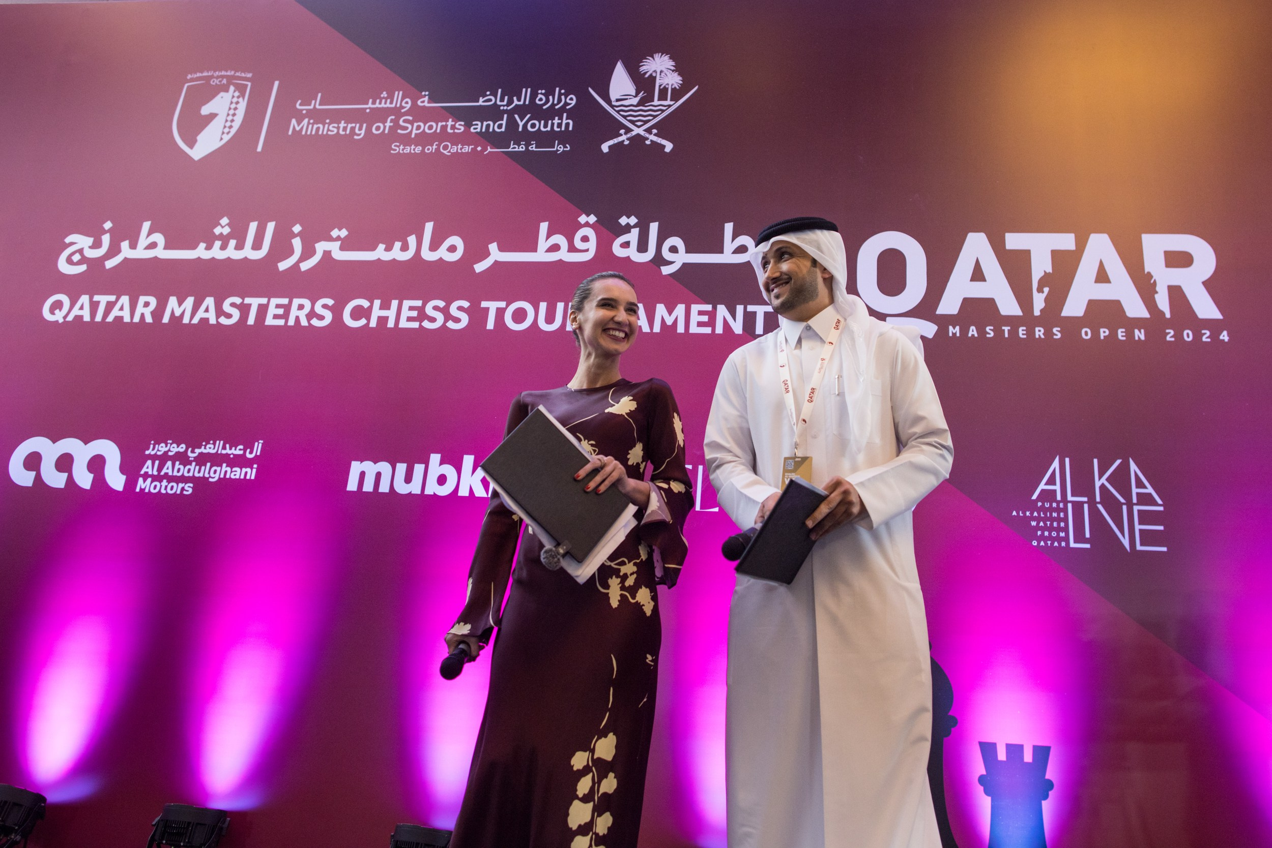 2024.12.12 Qatar Masters Open 2024 — Closing Ceremony. Фотограф Анна Штурман (репортажная съёмка любых событий и мероприятий) Anna Shtourman photographer