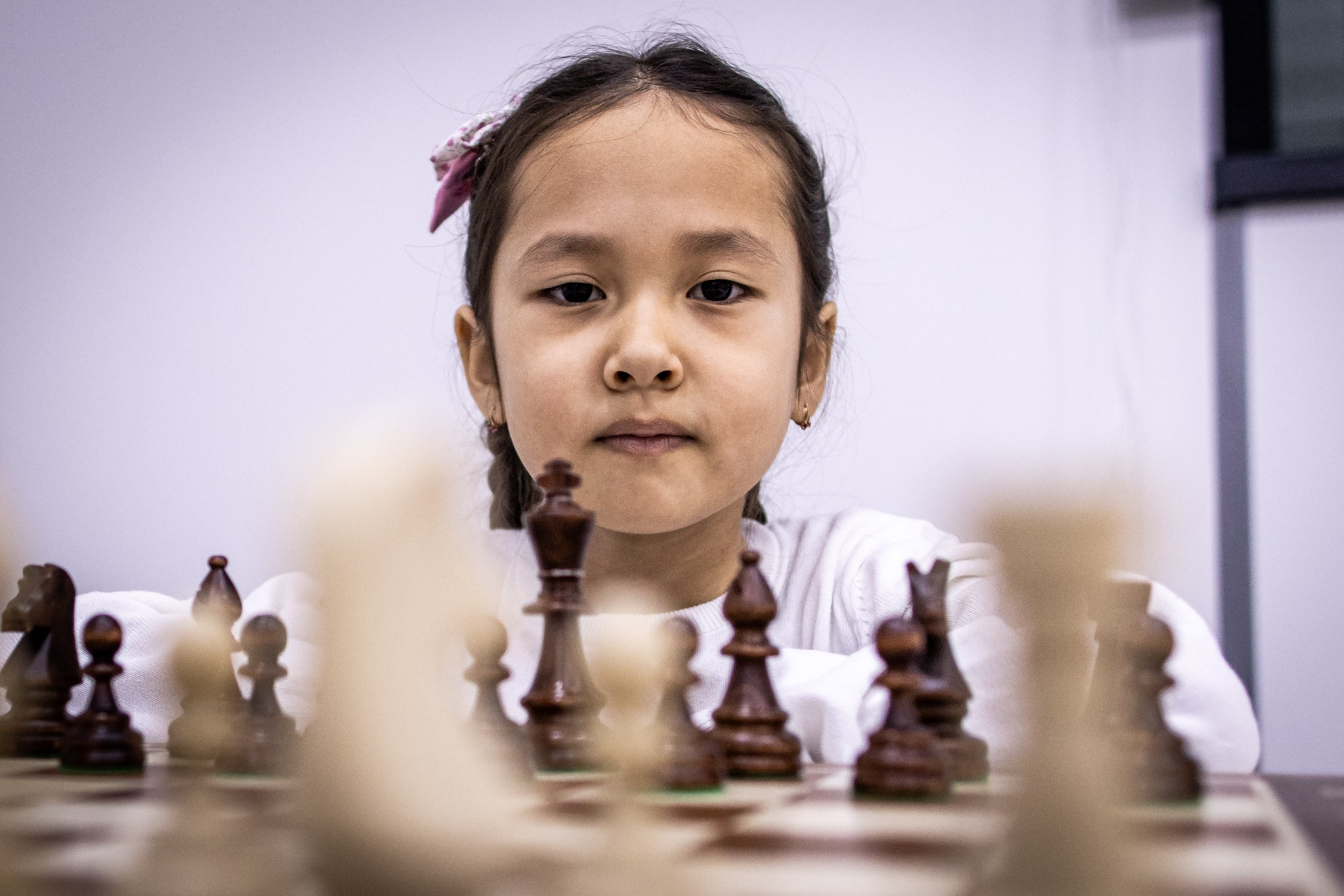 2025.02.01 KAZAKHMYS Youth Team Chess CUP 2025 — Simul with Alexander Moiseenko. Фотограф Анна Штурман (репортажная съёмка любых событий и мероприятий) Anna Shtourman photographer