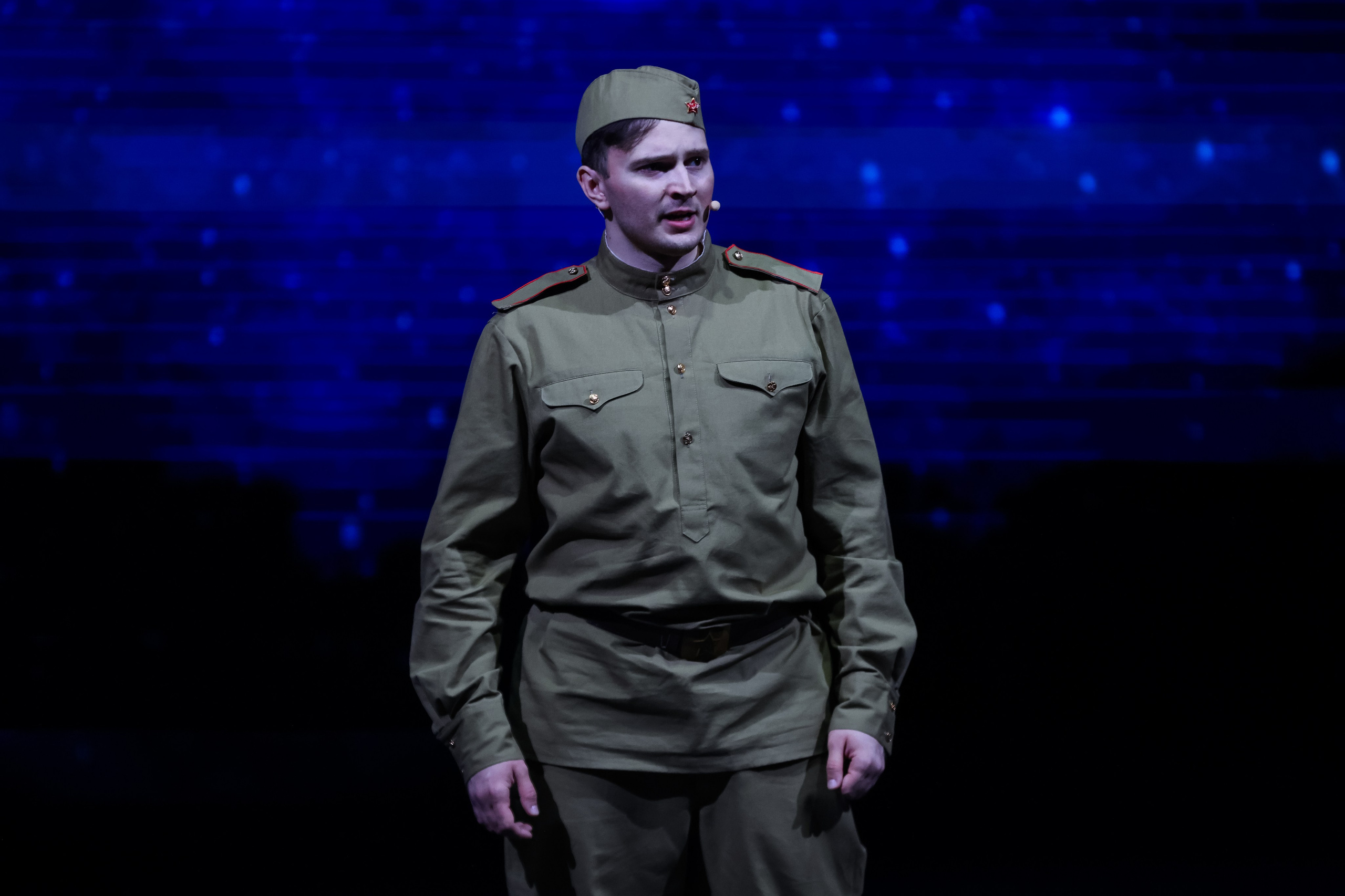 Василий Теркин, театр «Русская песня». Фотограф Ольга Махалова — Санкт-Петербург, Москва, Нижний Новгород