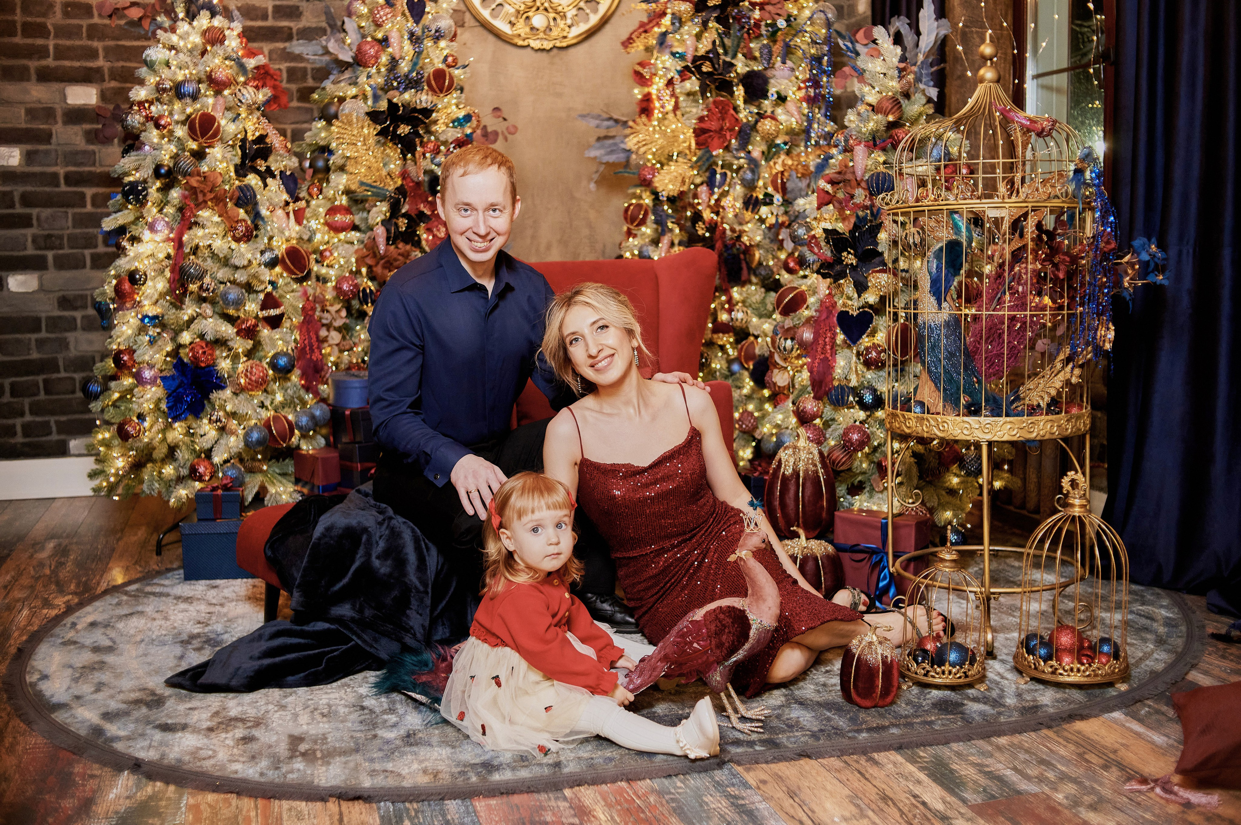 Новогодняя история. Семейный и детский фотограф в г. Ногинске Ангелина Хасанова