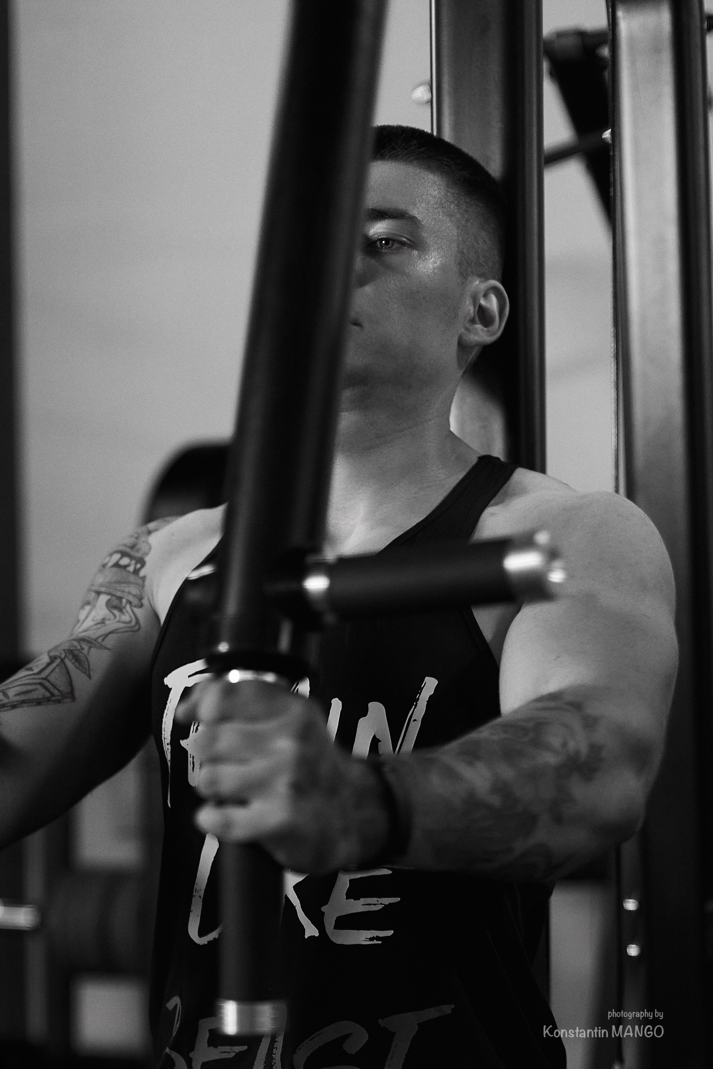Фитнес фото для тренера Дениса. Фотограф в Рязани. Свадьба, семейное фото, портрет. Константин Манго