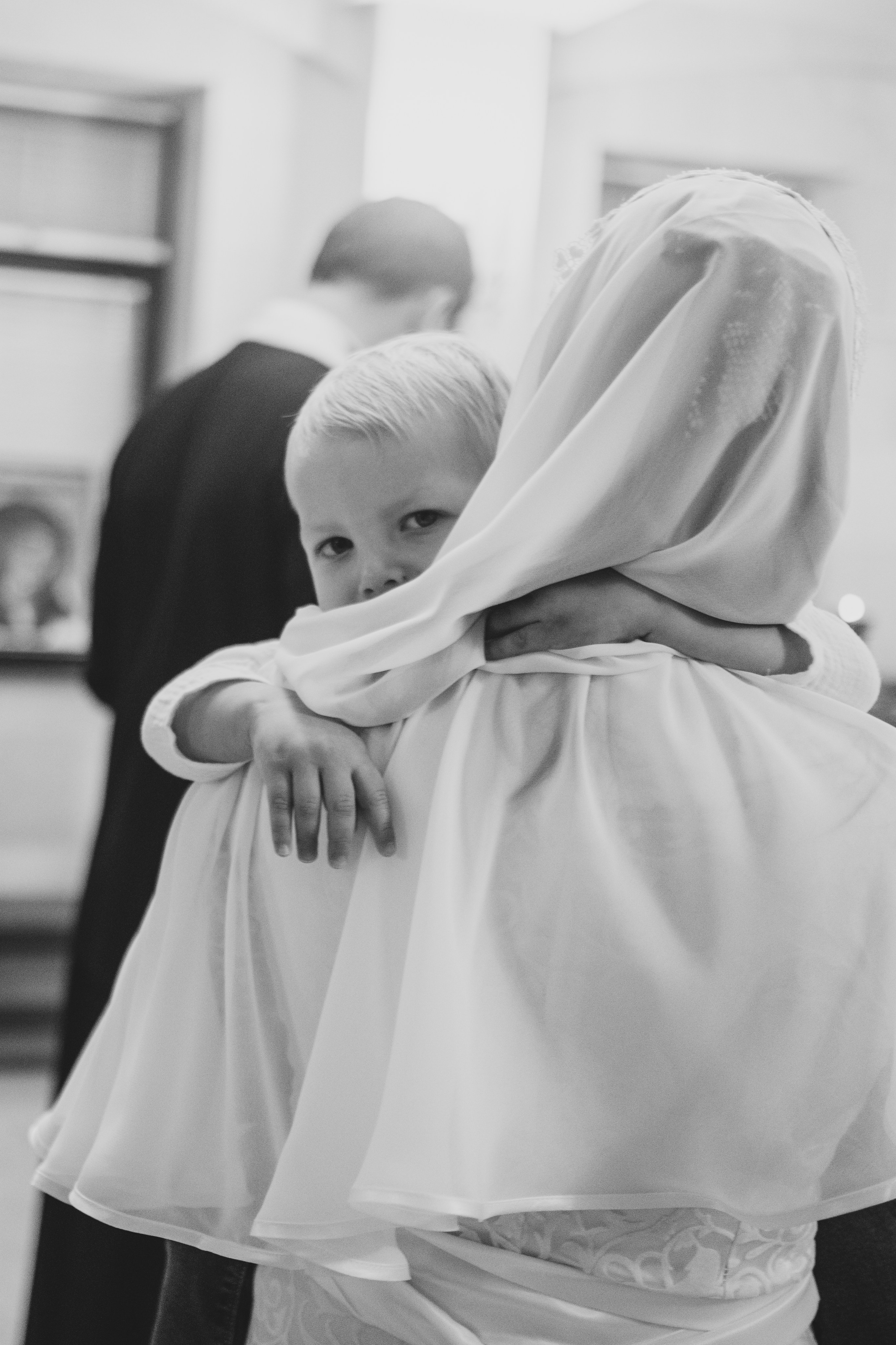 Крещение Артемия. Семейный фотограф в Москве и Подмосковье Иванова Нина