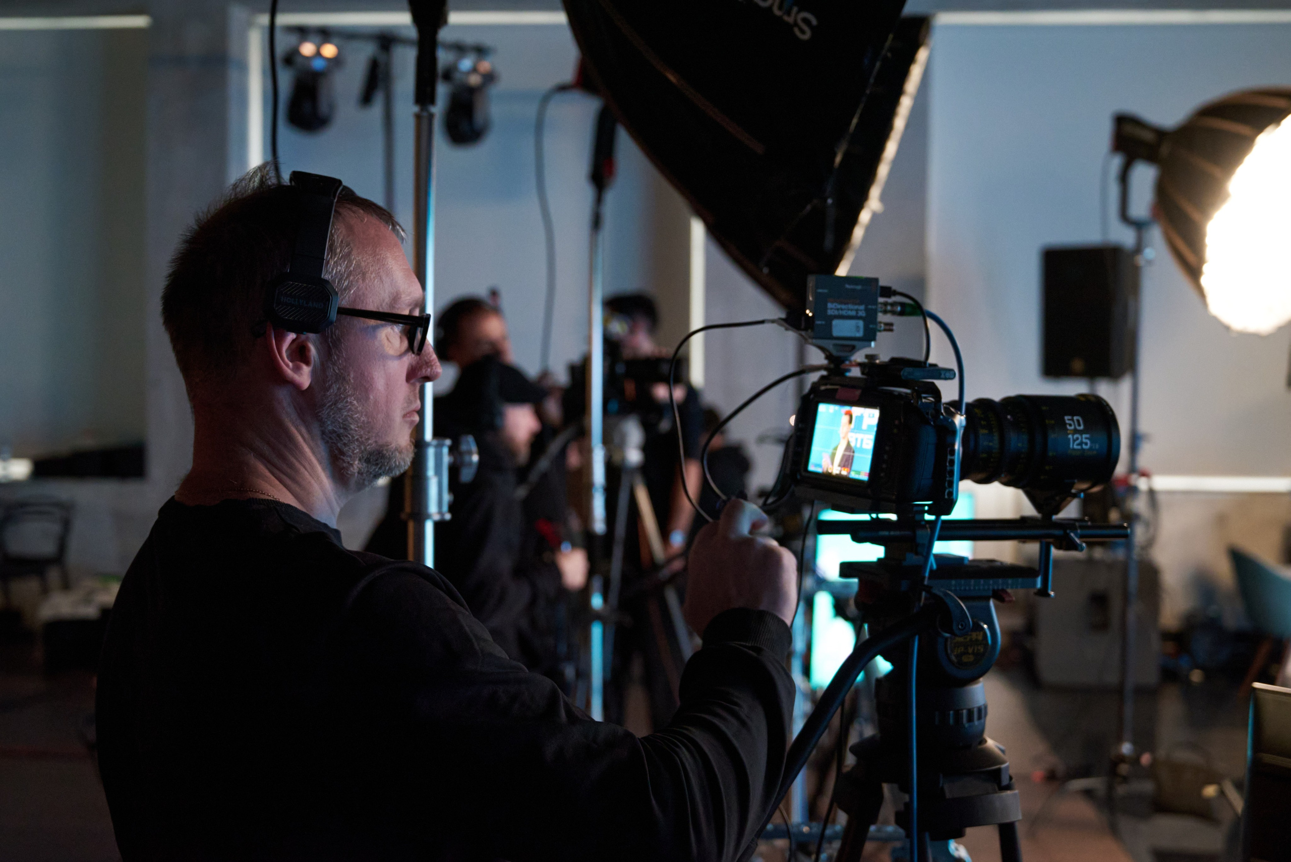 Backstage съёмка трансляции ВТБ Именные гранты 2025