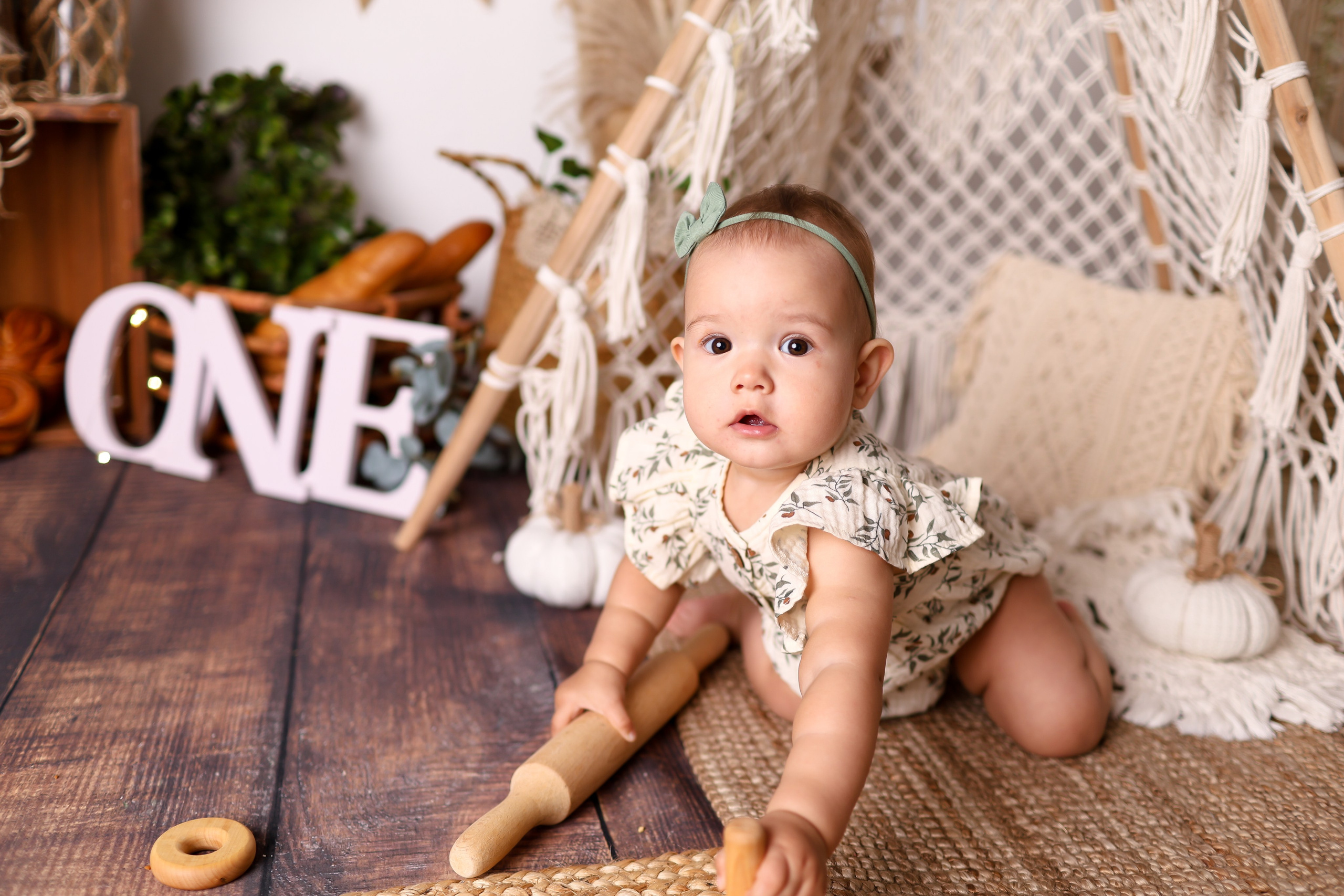 Годовасики. Нина Зеленева фотограф новорожденных