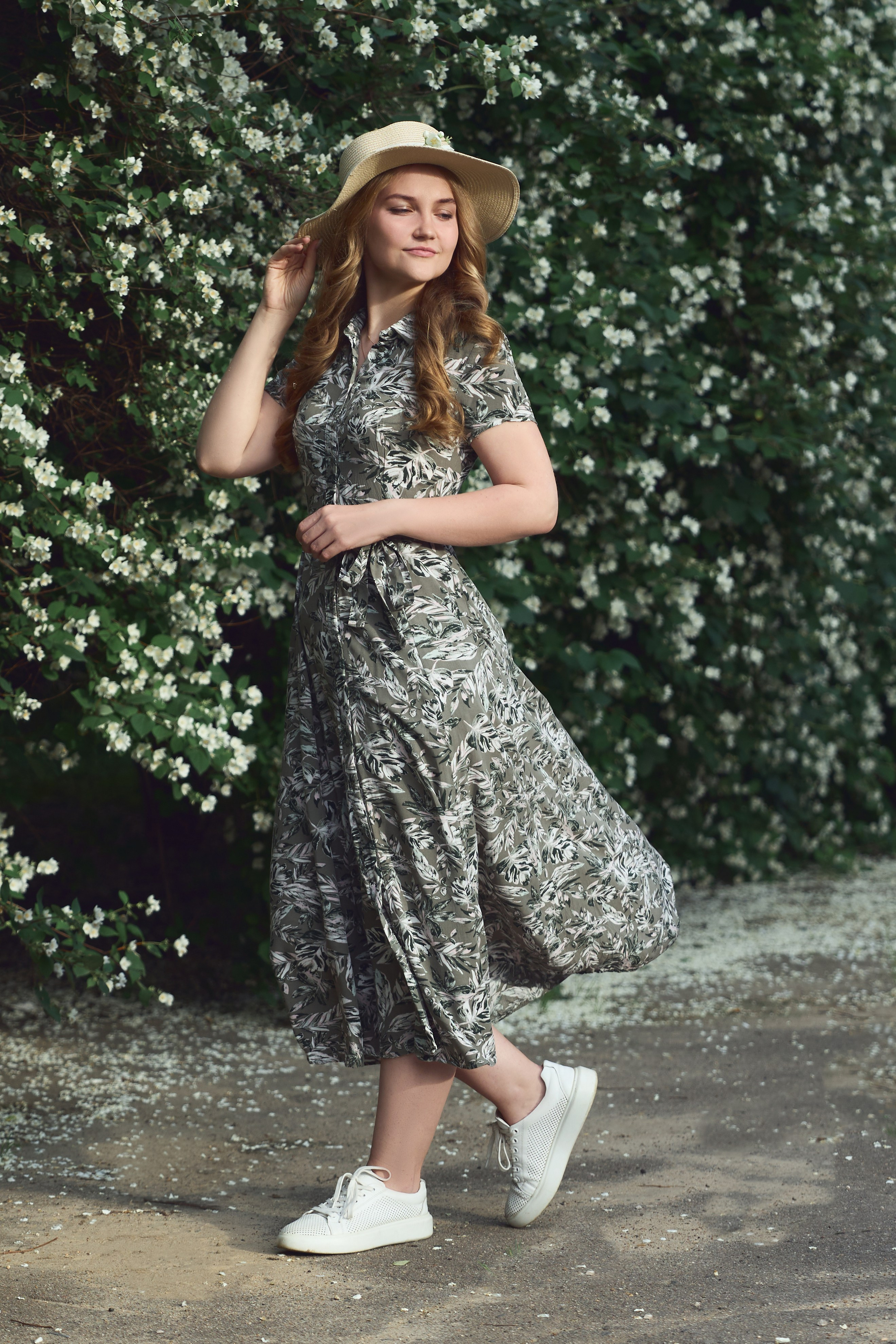 Съемка Анастасии в жасмине. Фотограф Светлана Боровикова в Домодедове