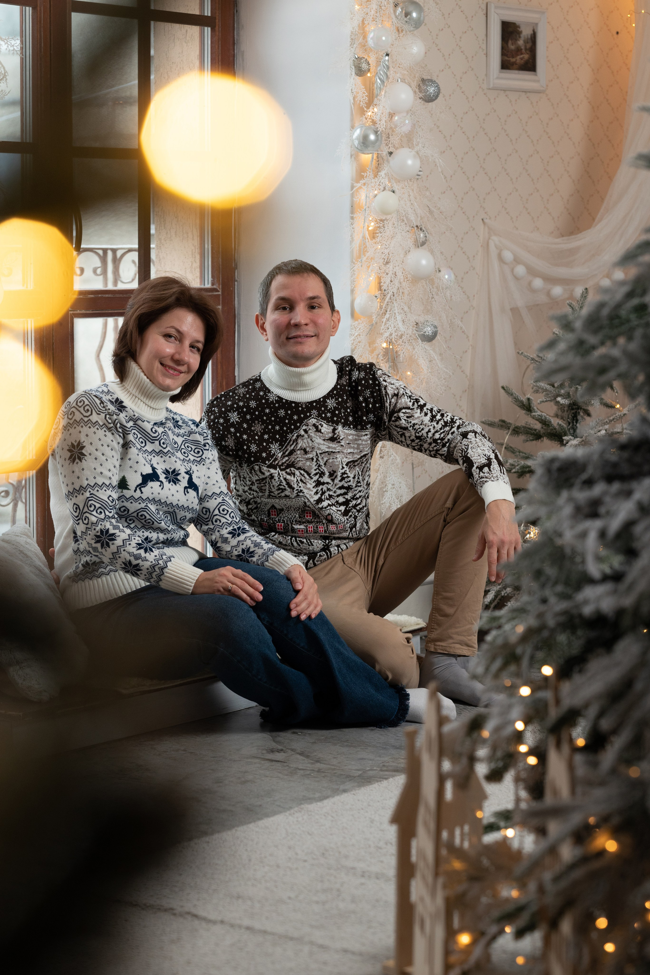 Новогодняя история для семьи Быстровых. Фотограф в Тюмени Голышева Елена