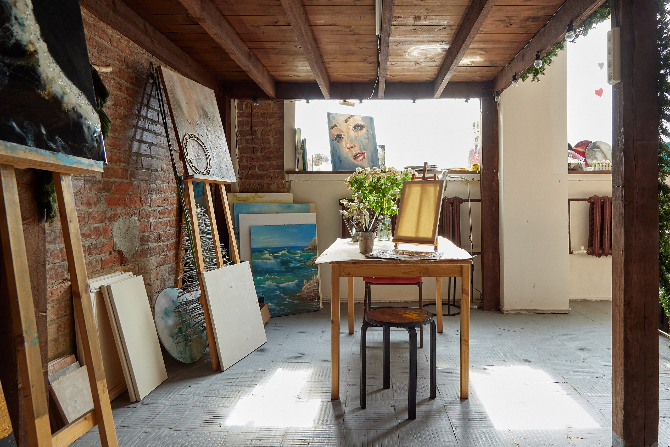 Творческая студия для взрослых Loft room. Фотограф Анастасия Леонтьева Санкт-Петербург