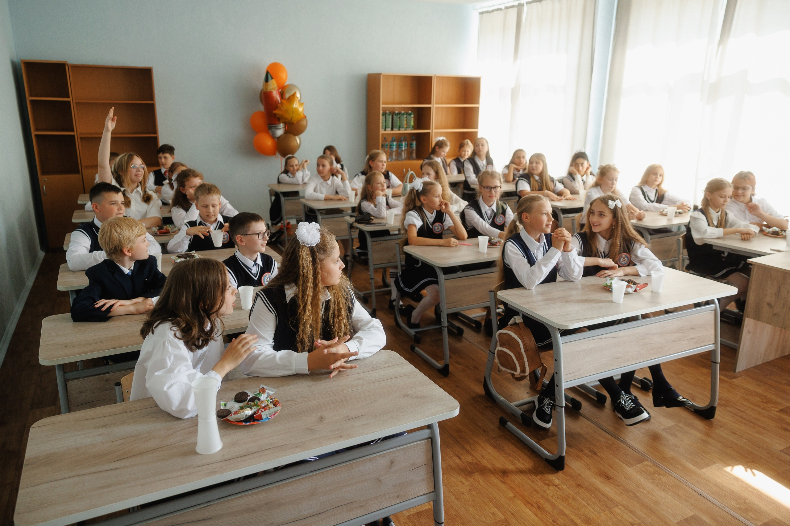 Школьная съемка 1 сентября. Свадебный фотограф в Нижнем Новгороде и Москве Николай Майоров