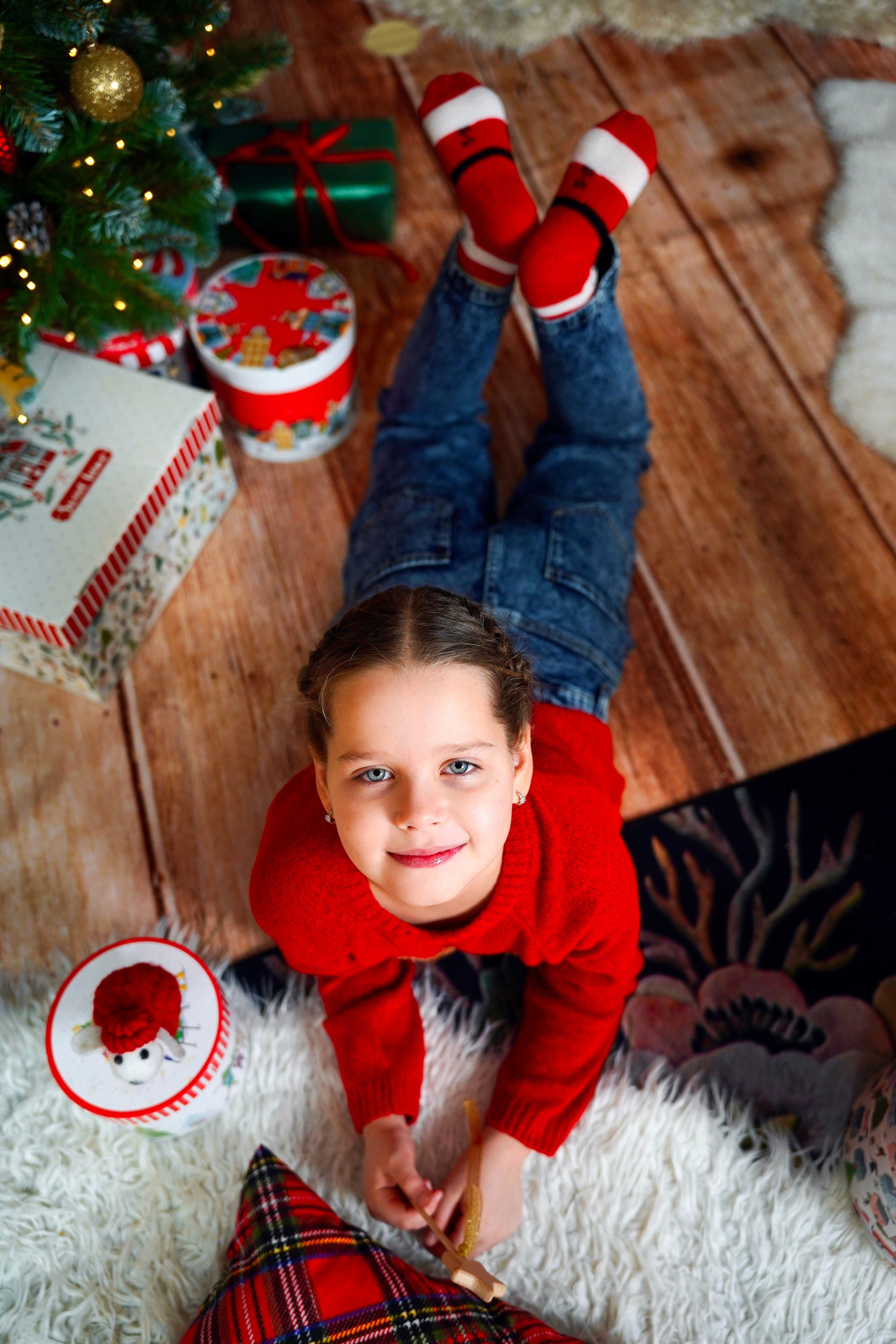 Новогодний фотопроект 2025 № 3. Семейный и детский фотограф Александра Гвоздикова