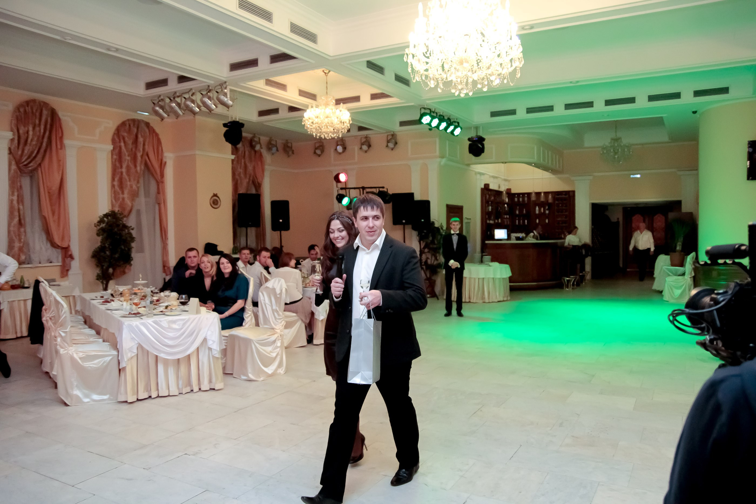 Банкет/Banquet. Максим Матвийченко и Виктория Басова профессионалы своего дела