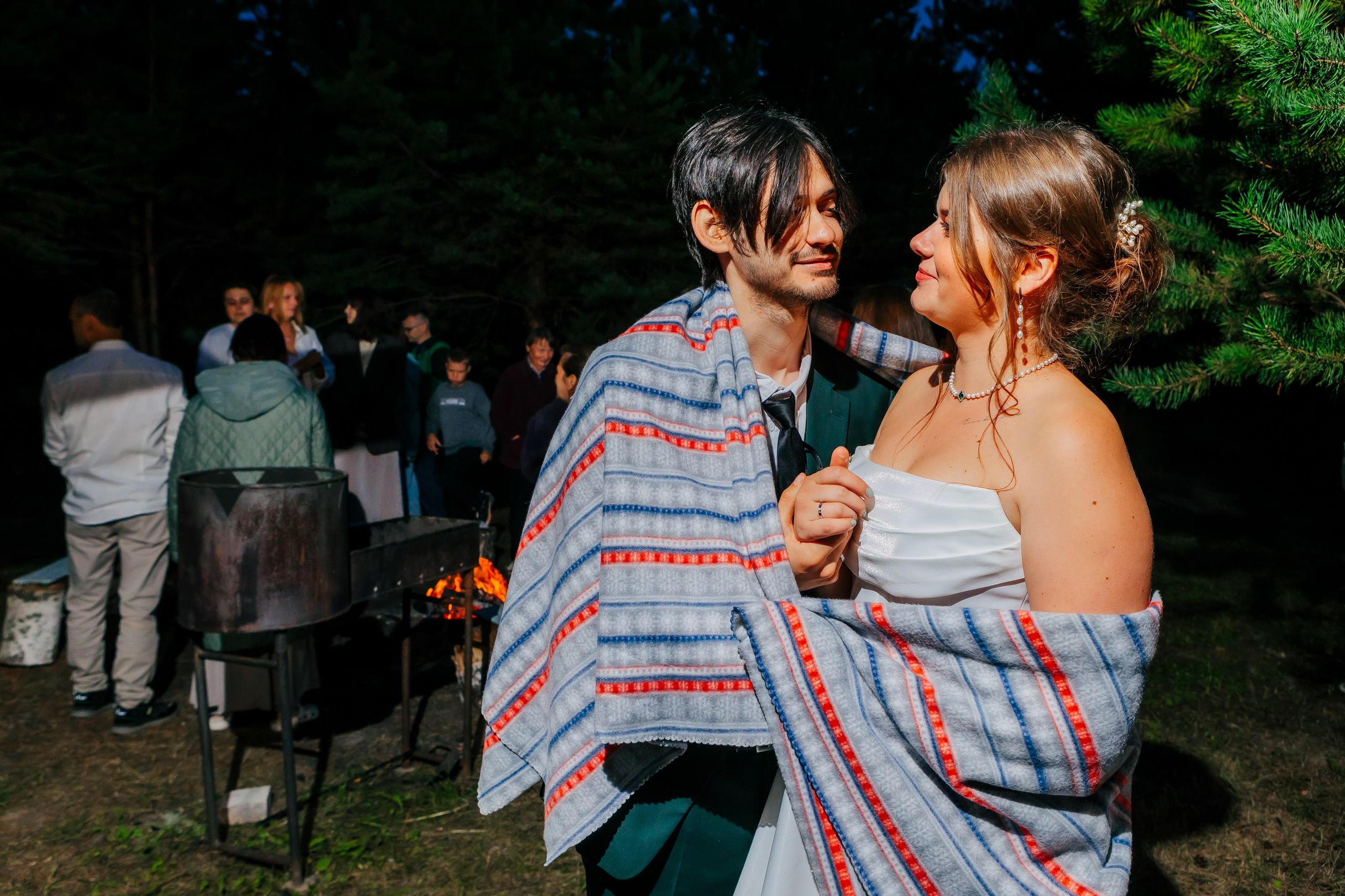 Загородная свадьба в поселении «Родное». Фотограф Илья Силин
