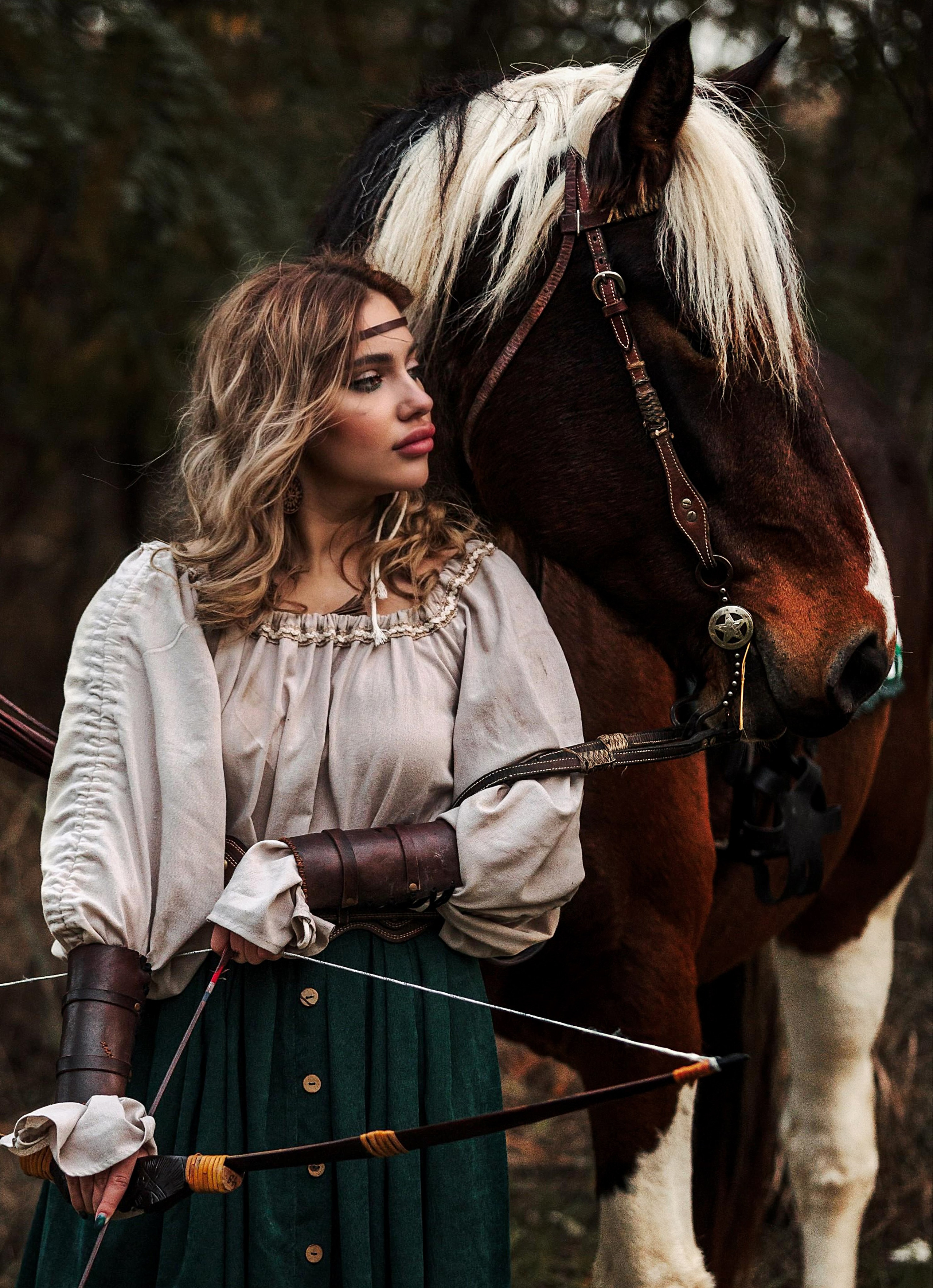 Лучница. Конный и театральный фотограф Анапа