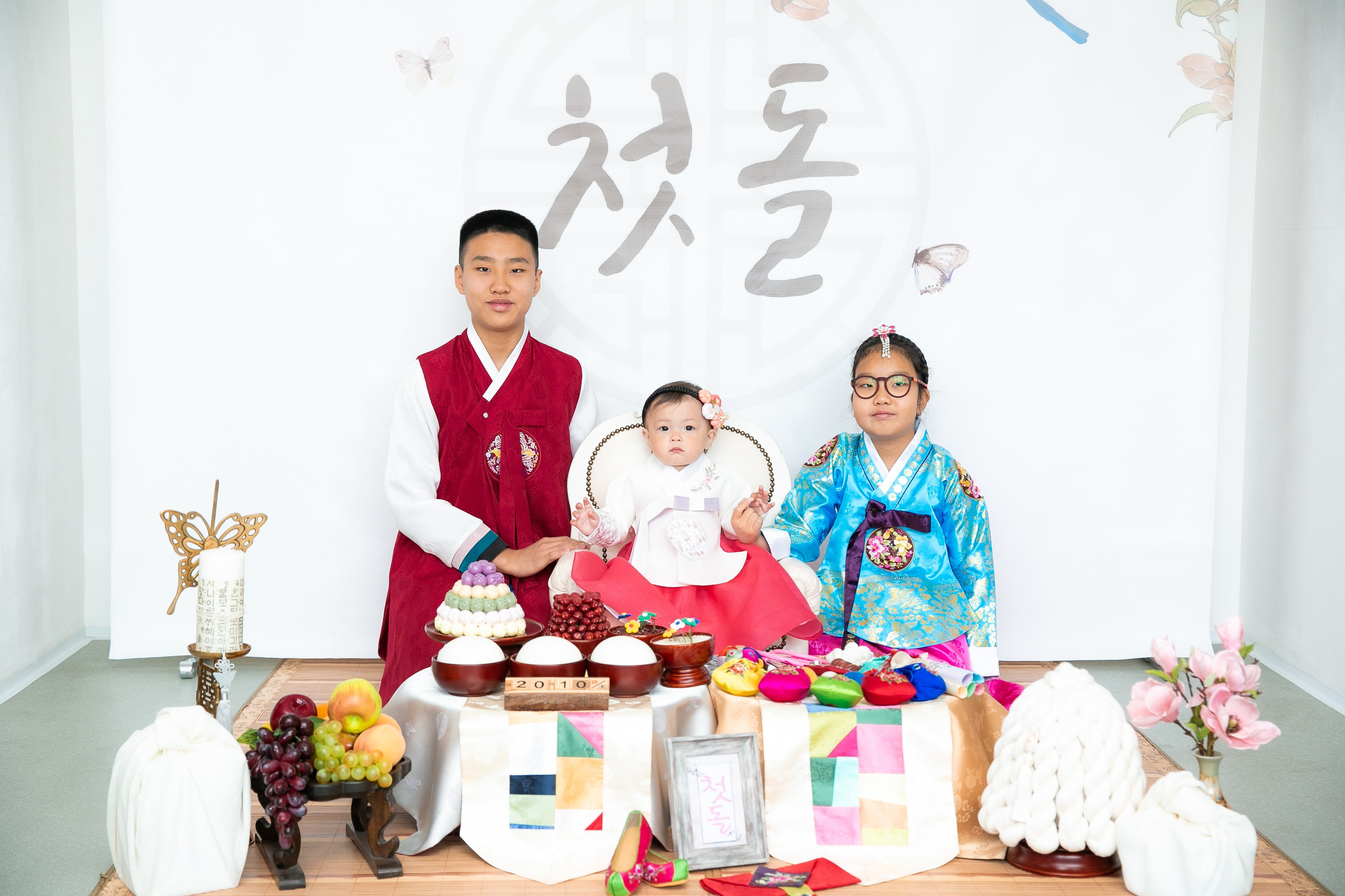 축돌 Утренняя церемония (семья). «Инбок» Фото студия