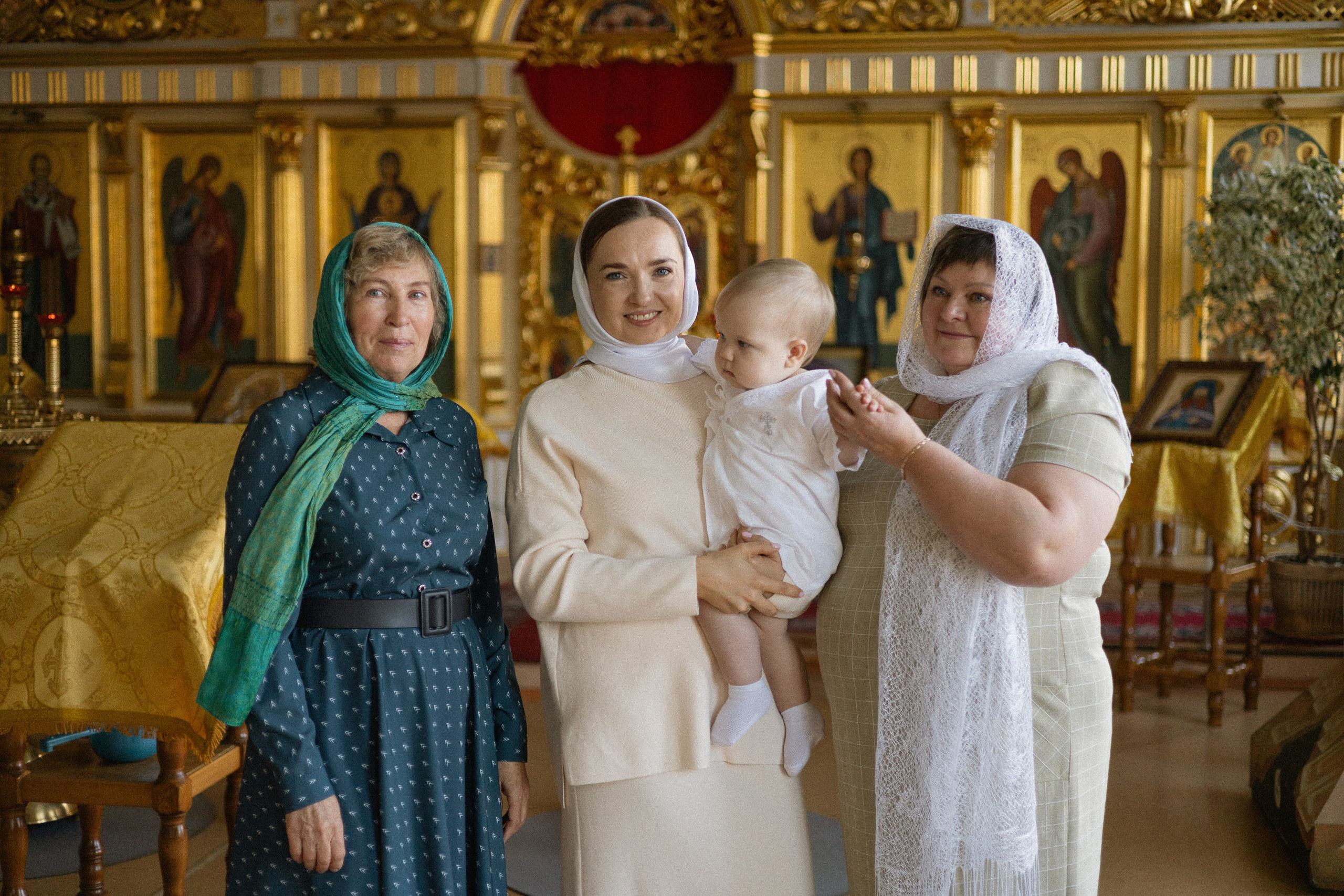 Крещение Лёвы. Фотограф в г. Чита