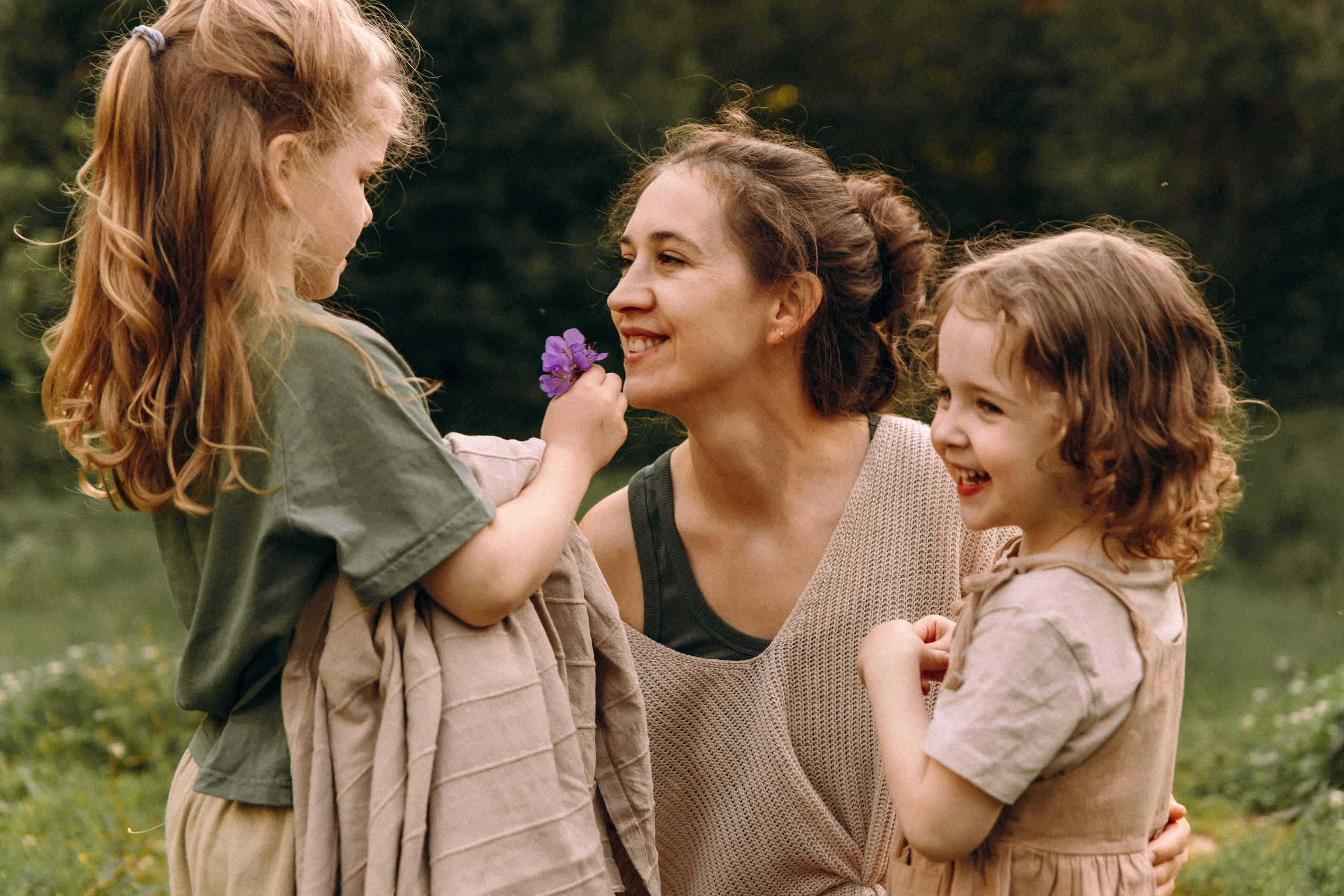 Галя, Варя, Аврора. Семейный фотограф В Москве Александра Дейкун