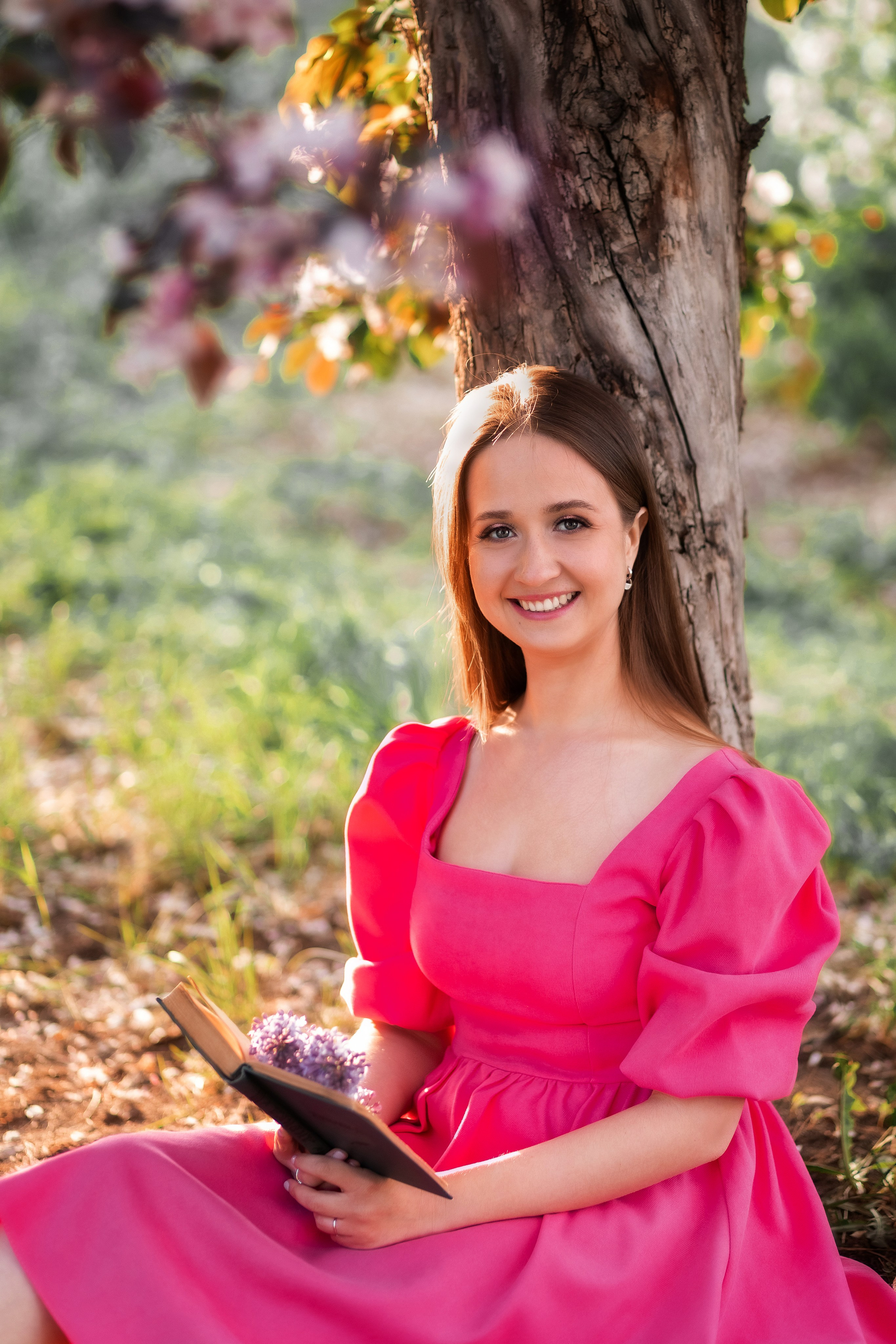 Алёна. Фотосессия в яблонях. Семейный и детский фотограф в Екатеринбурге Оксана Пипкина