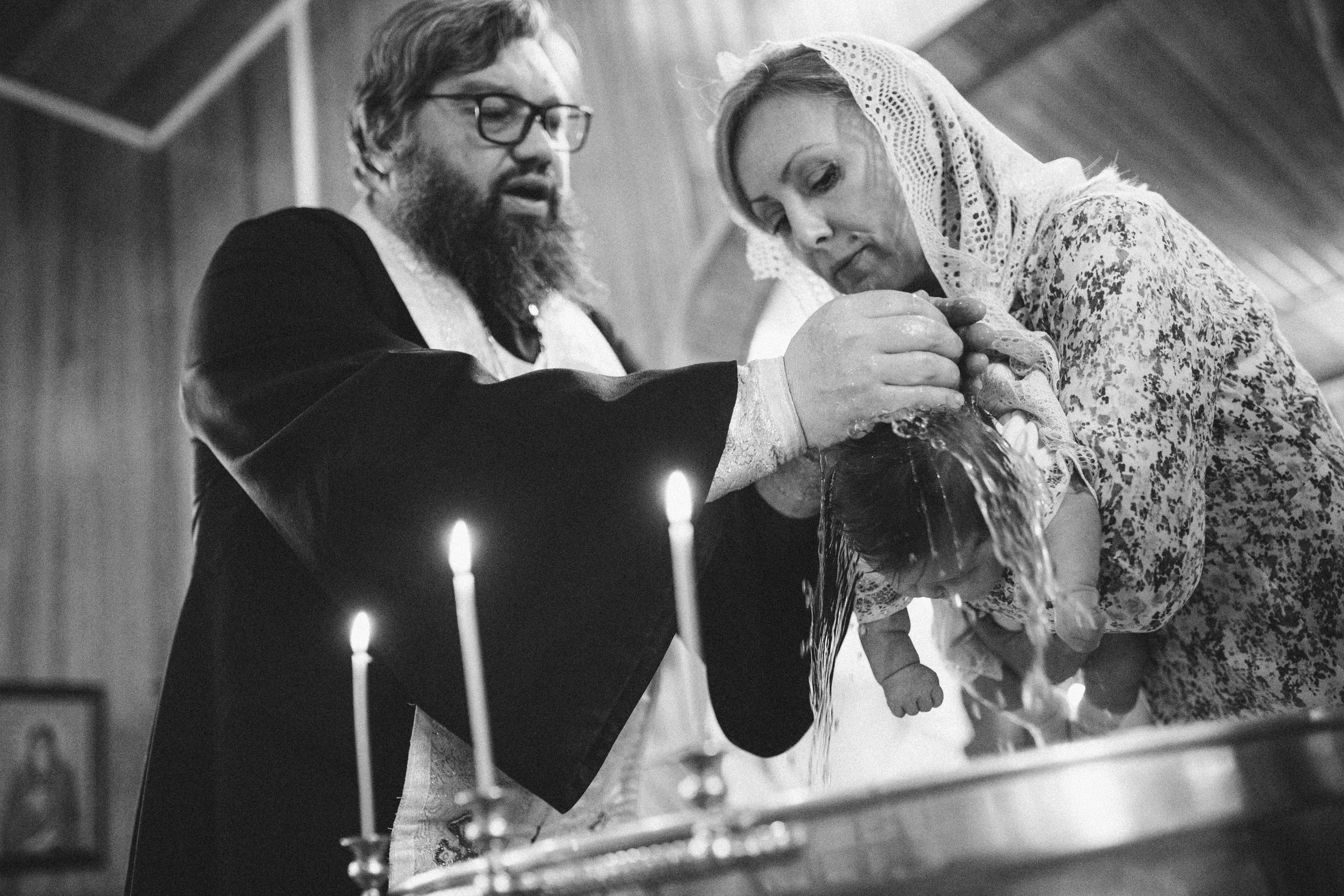 Крещение. Семейный и портретный фотограф в Новосибирске Мария Хлебус