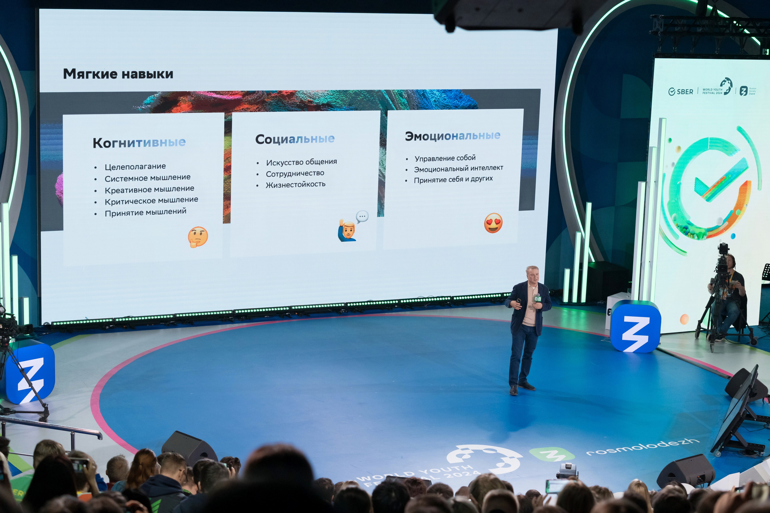 Герман Греф на Всемирном Фестивале Молодежи 2024. Репортажный фотограф в Красной Поляне и Сочи Павлюченко Екатерина