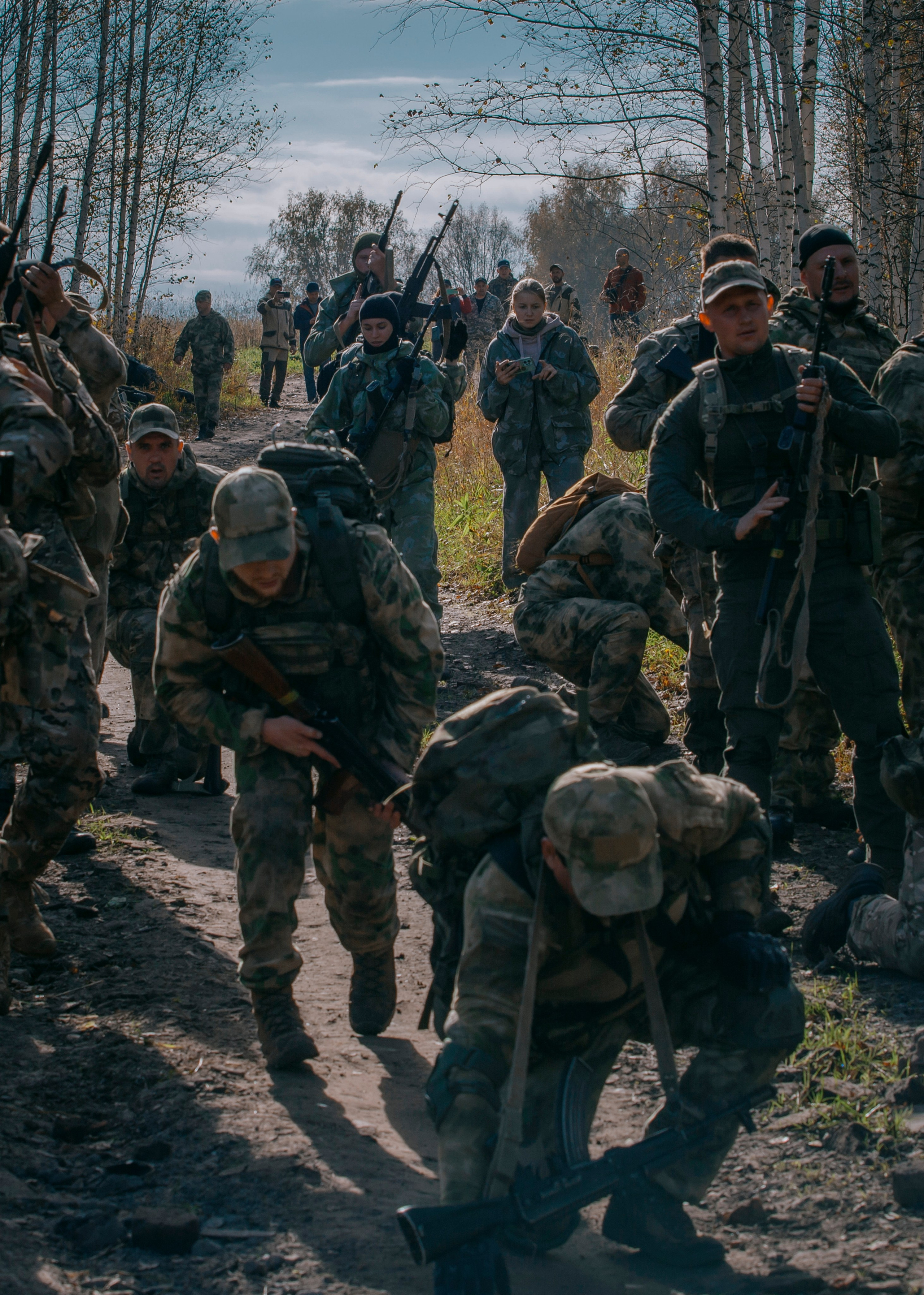 Квалификационные испытания. Сдача на шеврон «Боевая Единица». Портретный фотограф в Москве Дарья Цезария