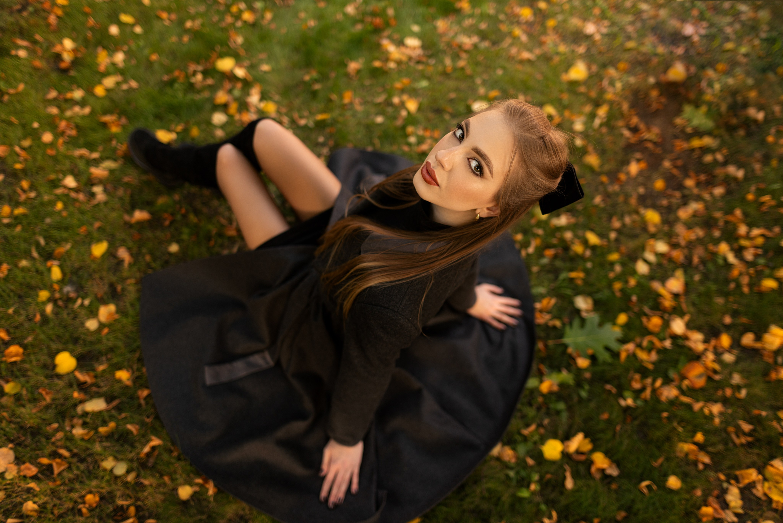 Осенний фотосет с Ксенией в формате для «себя». Дмитрий Шульгин, портретный фотограф в Воронеже